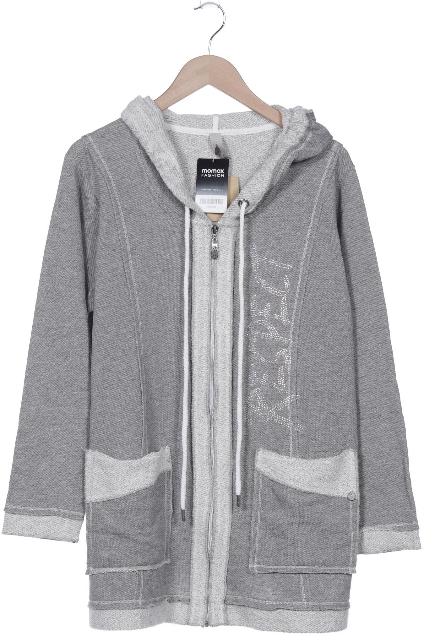 

tredy Damen Kapuzenpullover, grau, Gr. 46