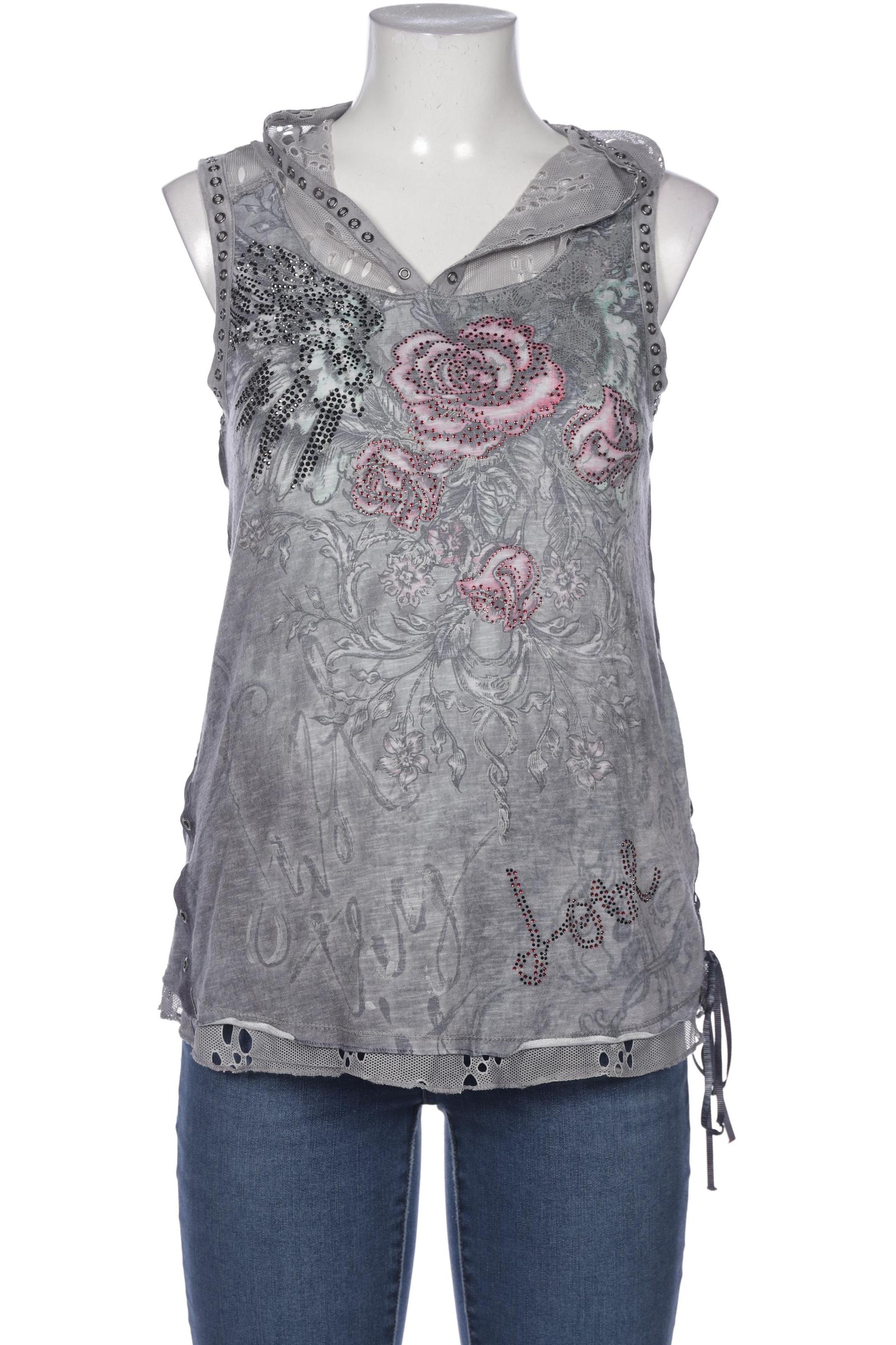 

tredy Damen Kapuzenpullover, grau, Gr. 38