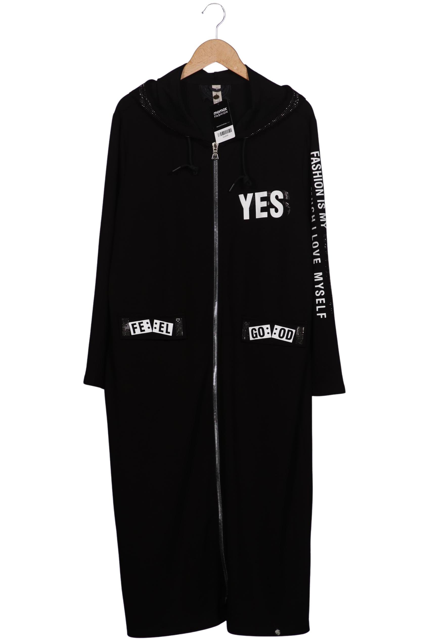 

tredy Damen Kapuzenpullover, schwarz, Gr. 40