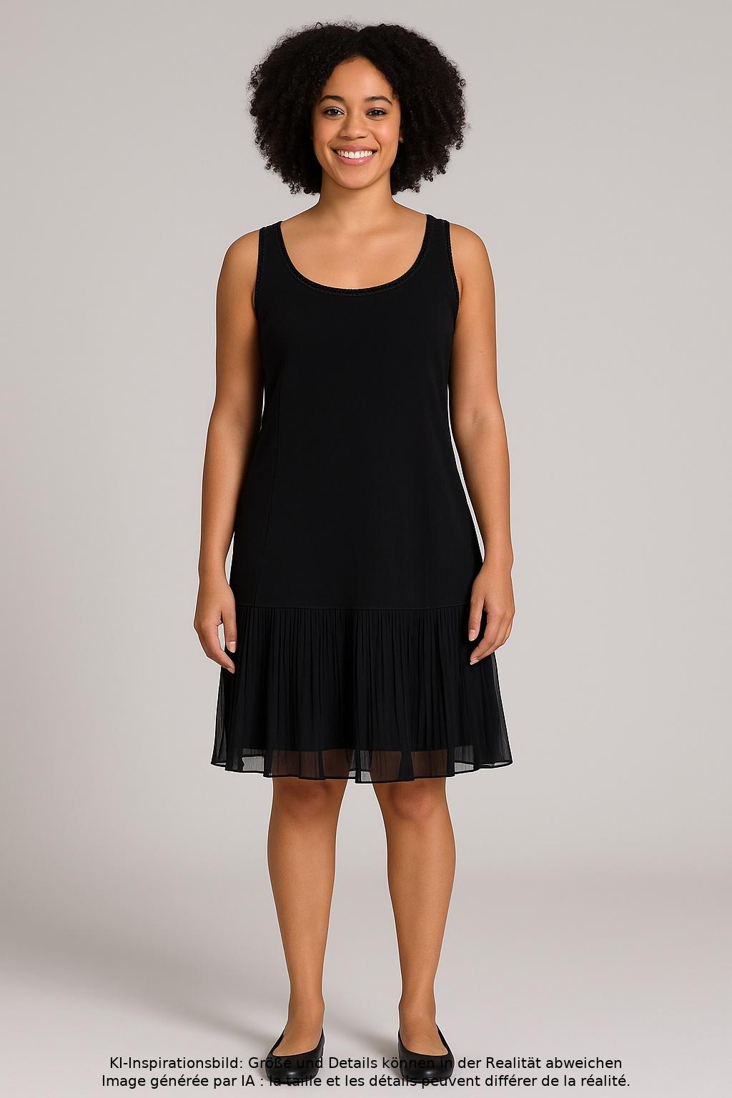 

tredy Damen Kleid, schwarz, Gr. 40