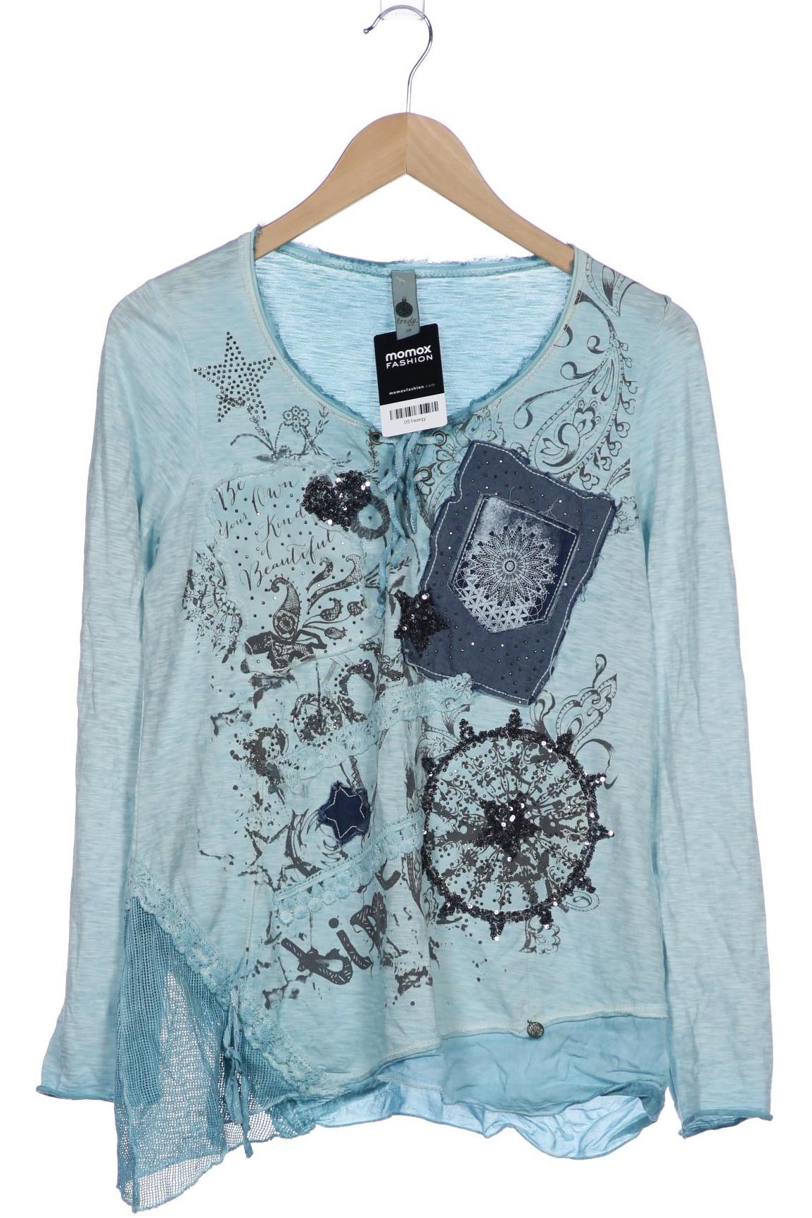 

tredy Damen Langarmshirt, hellblau, Gr. 38