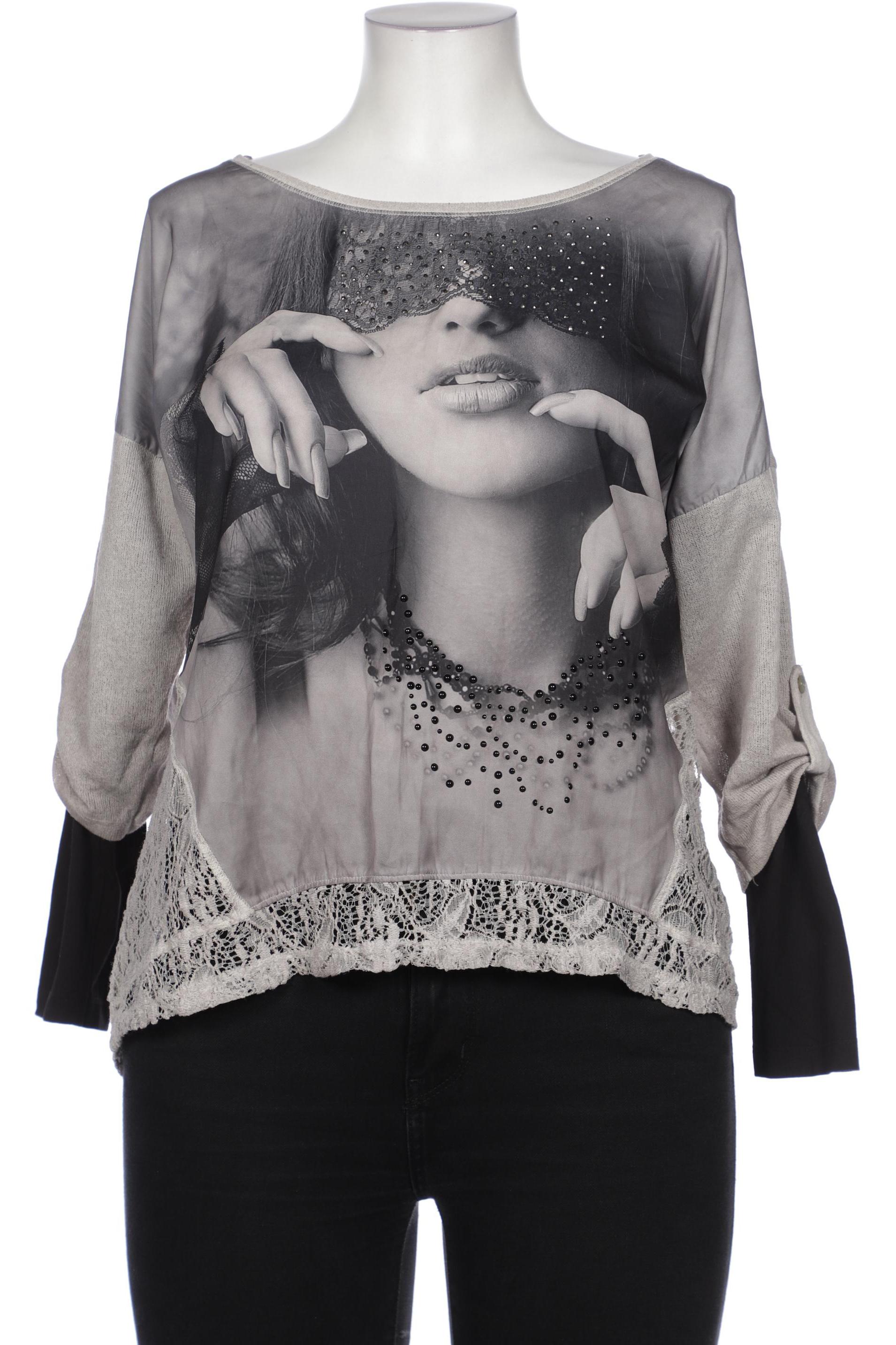 

tredy Damen Langarmshirt, grau, Gr. 44