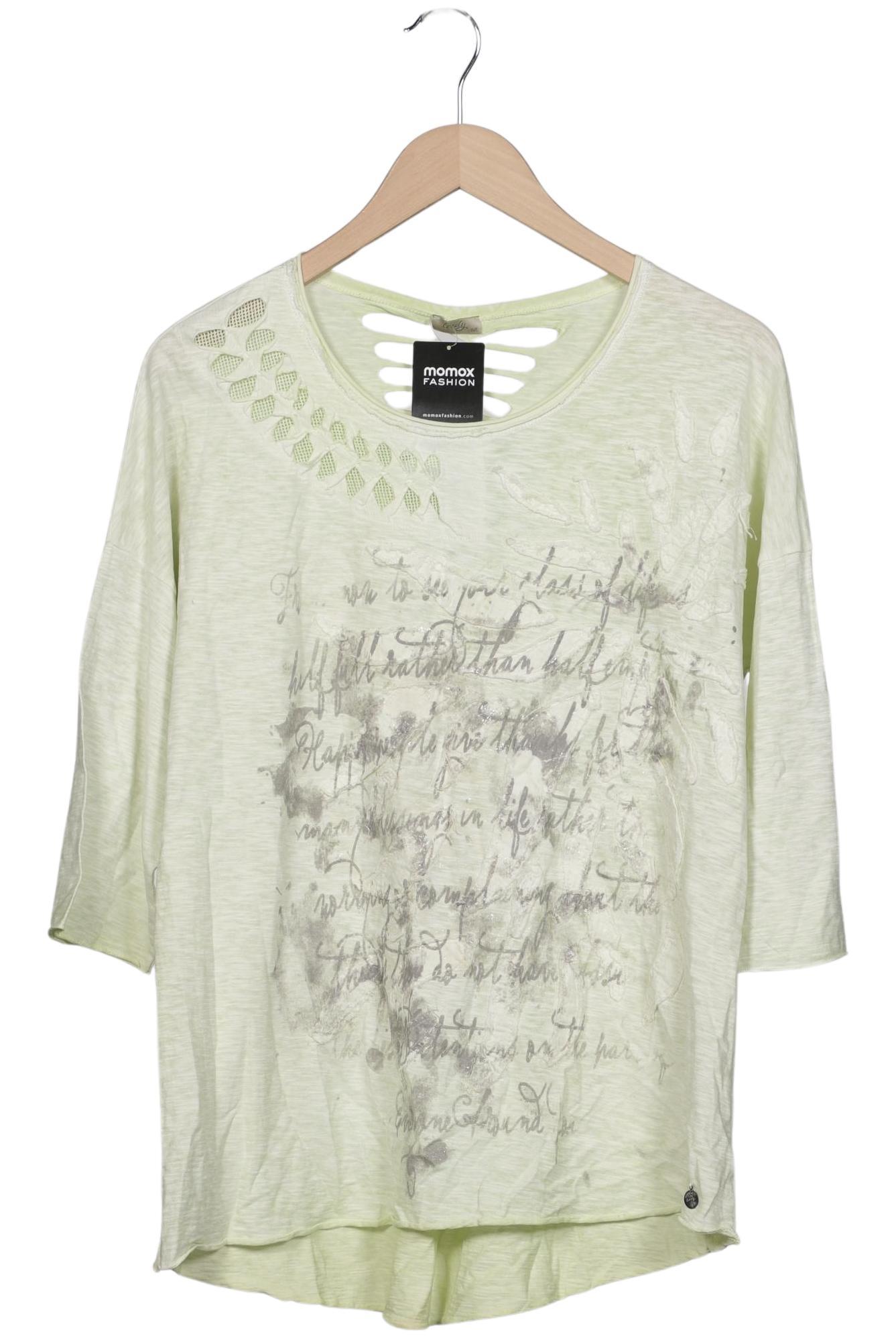 

tredy Damen Langarmshirt, hellgrün, Gr. 40