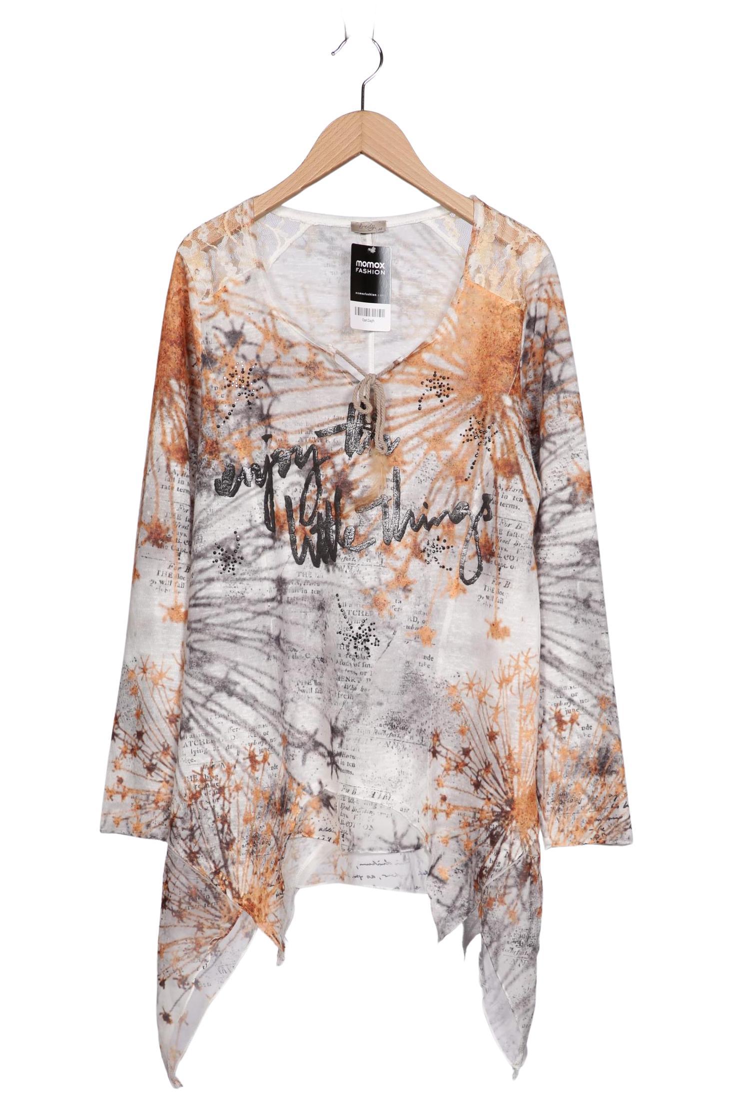 

tredy Damen Langarmshirt, grau, Gr. 38