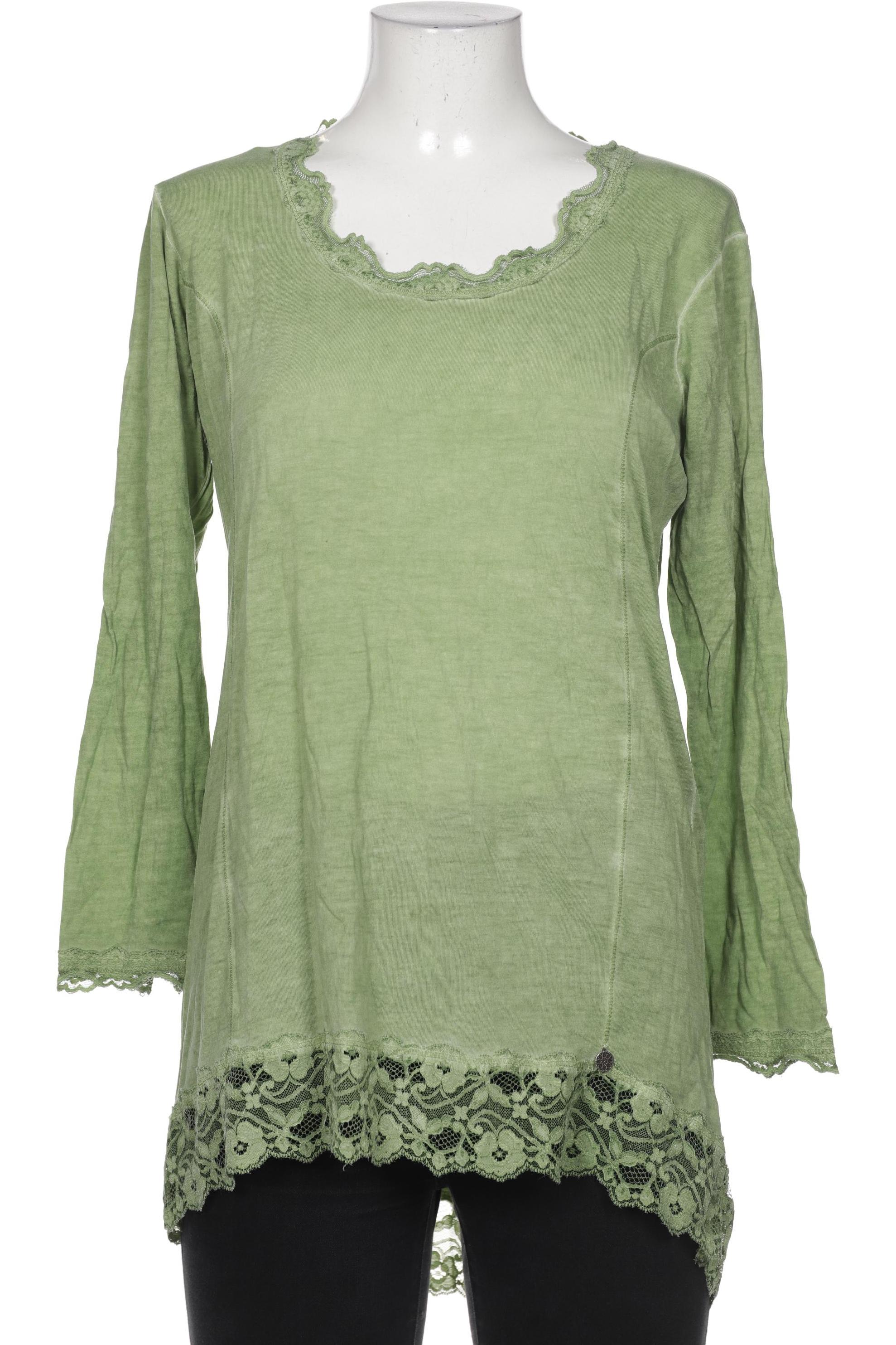 

tredy Damen Langarmshirt, grün, Gr. 40