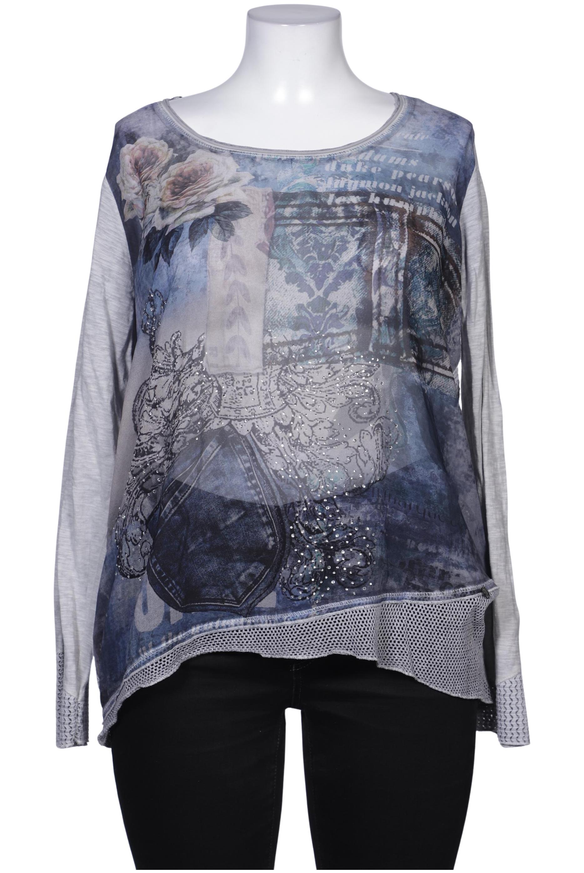 

tredy Damen Langarmshirt, grau, Gr. 46