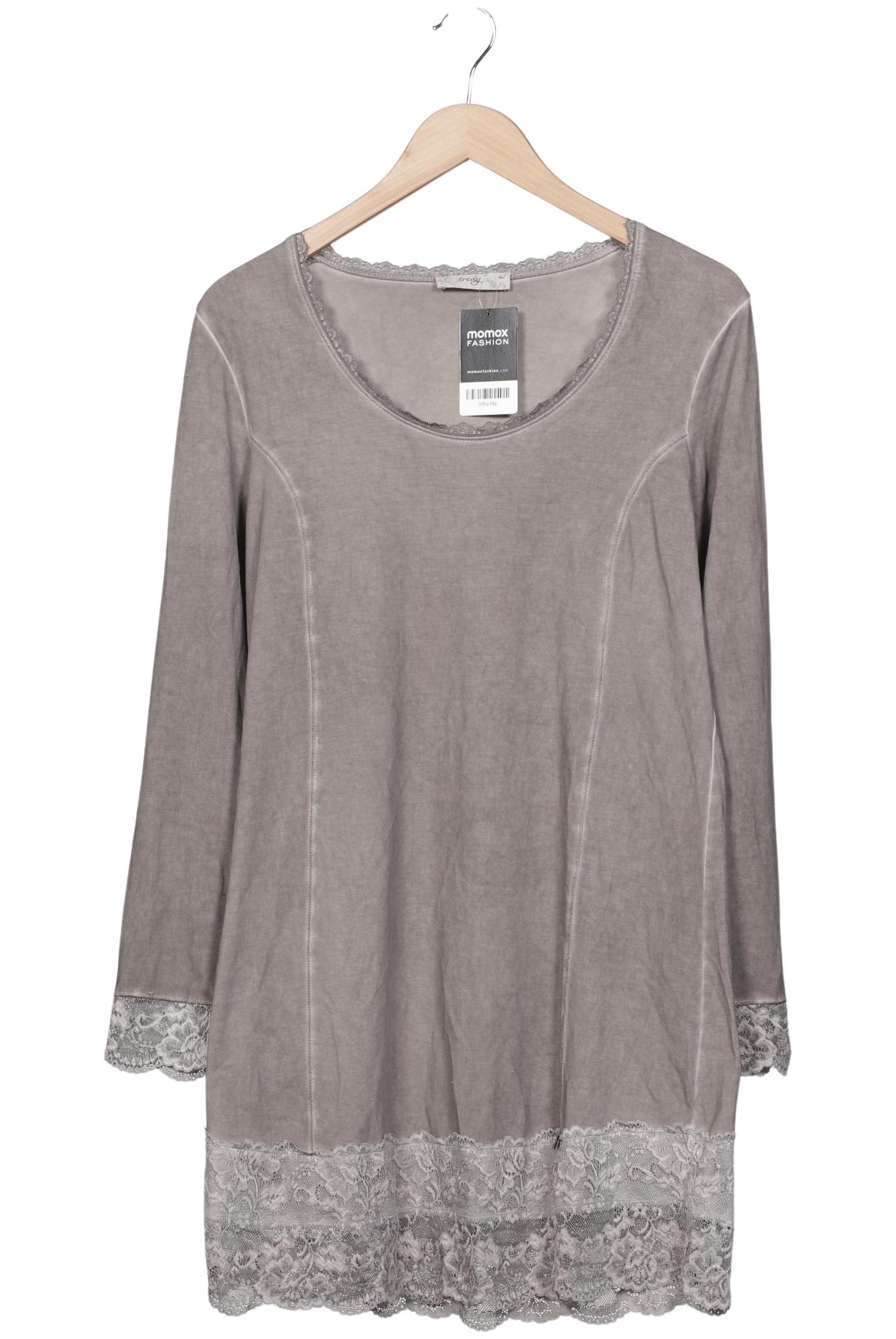 

tredy Damen Langarmshirt, grau, Gr. 42