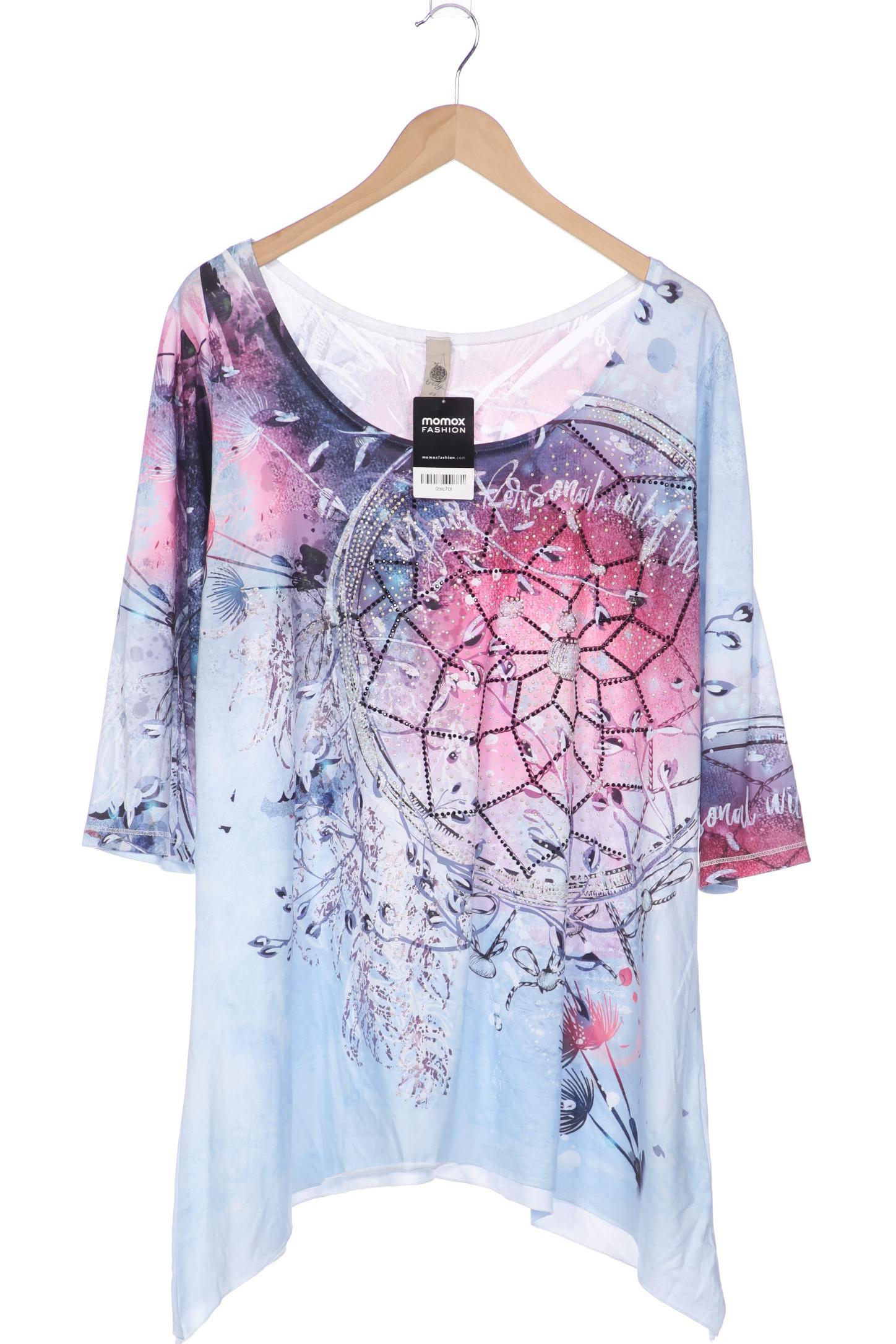 

tredy Damen Langarmshirt, hellblau, Gr. 46