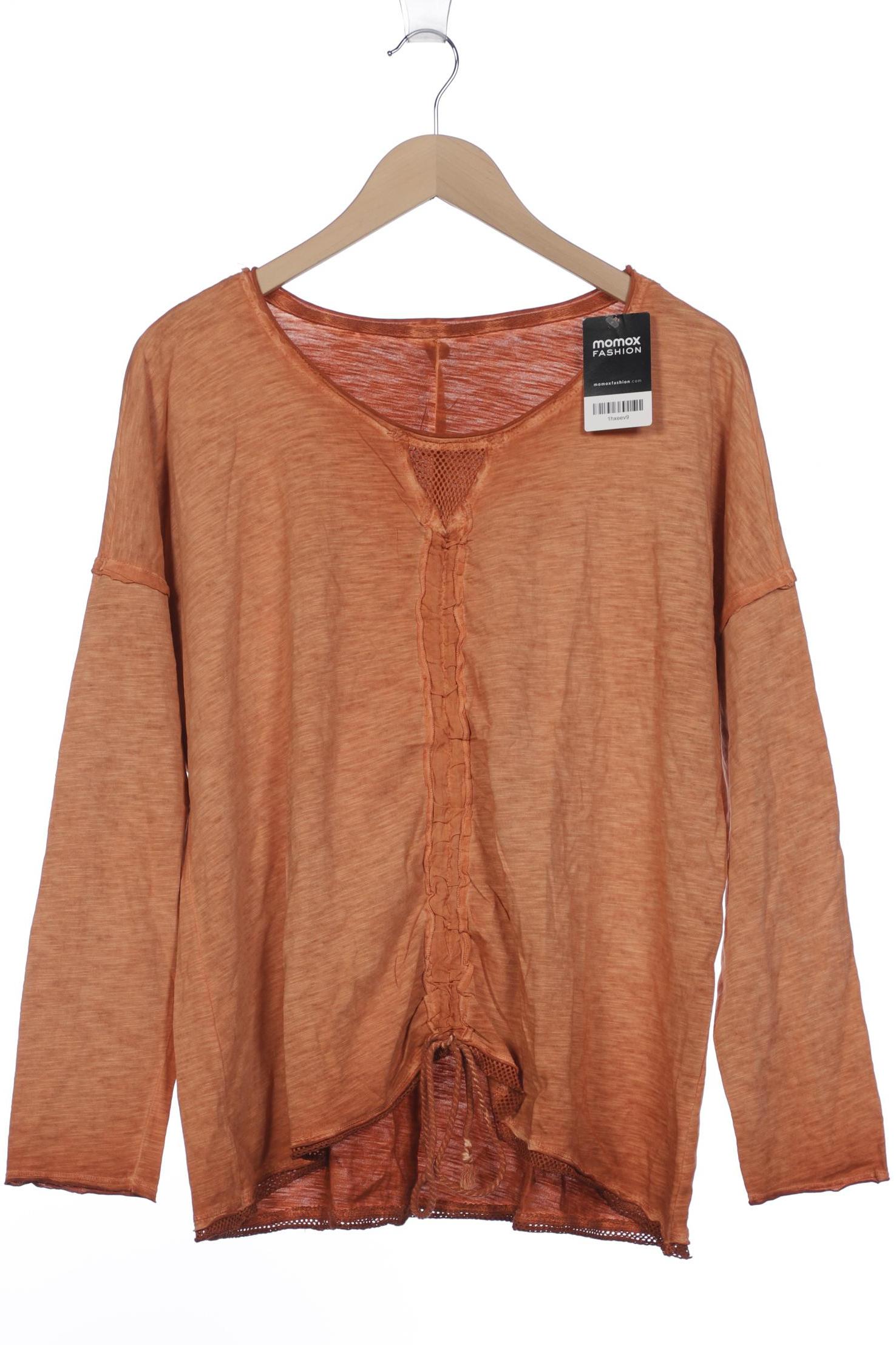 

tredy Damen Langarmshirt, orange, Gr. 48