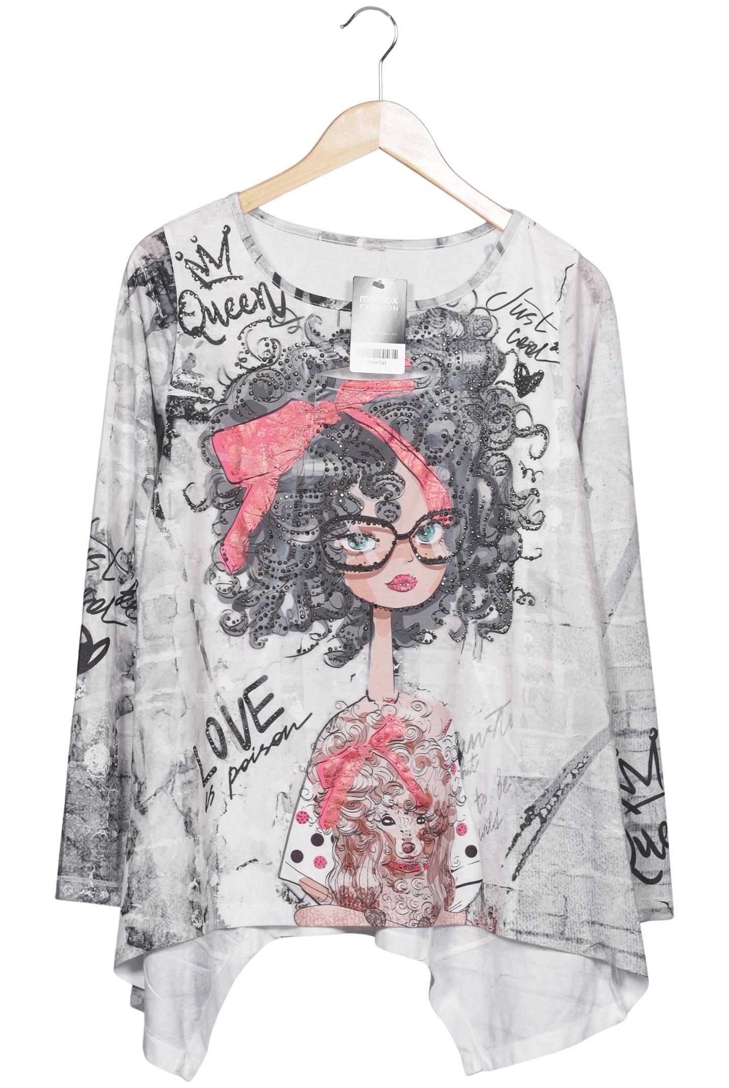 

tredy Damen Langarmshirt, grau, Gr. 38