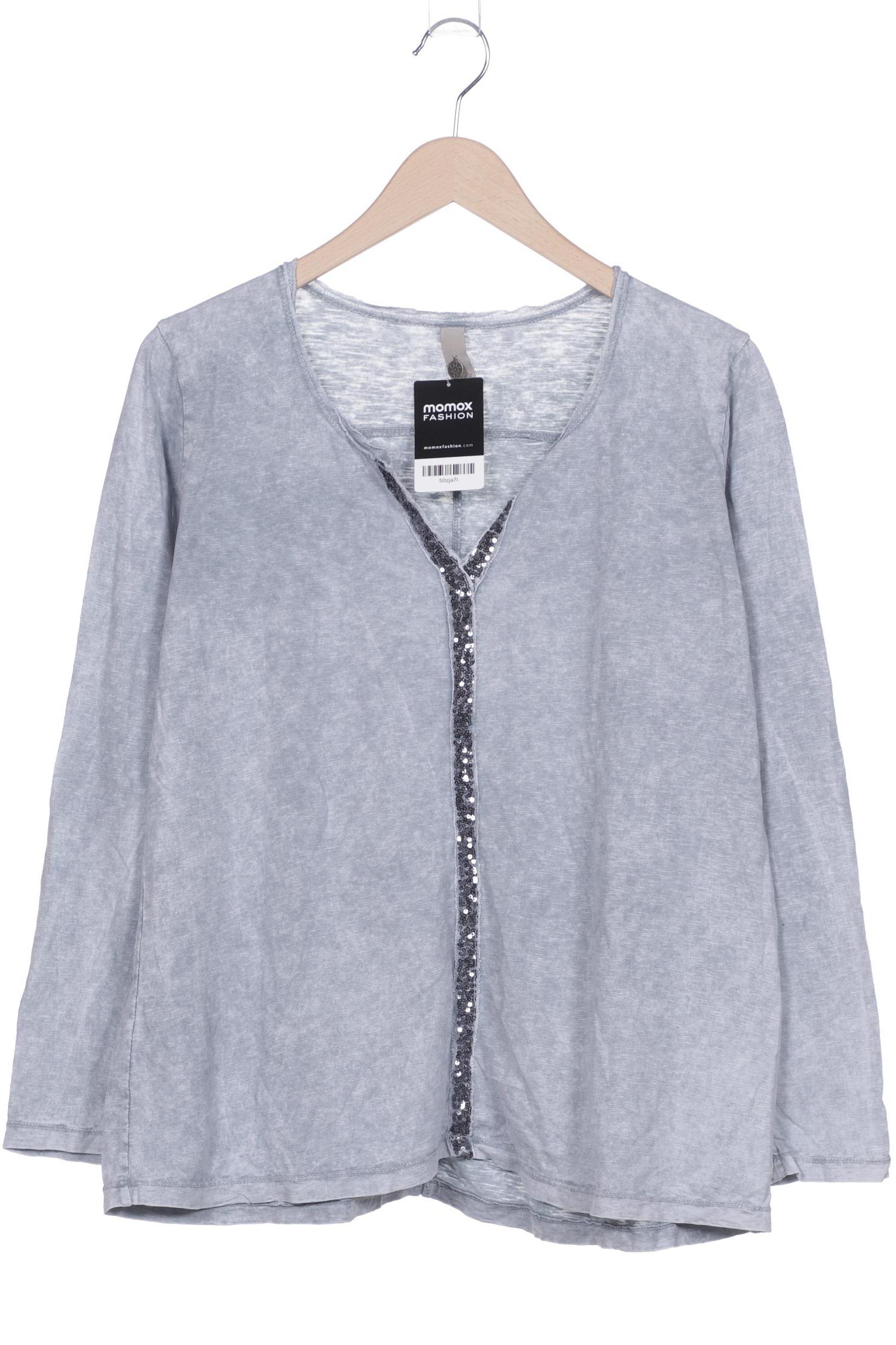 

tredy Damen Langarmshirt, grau, Gr. 40