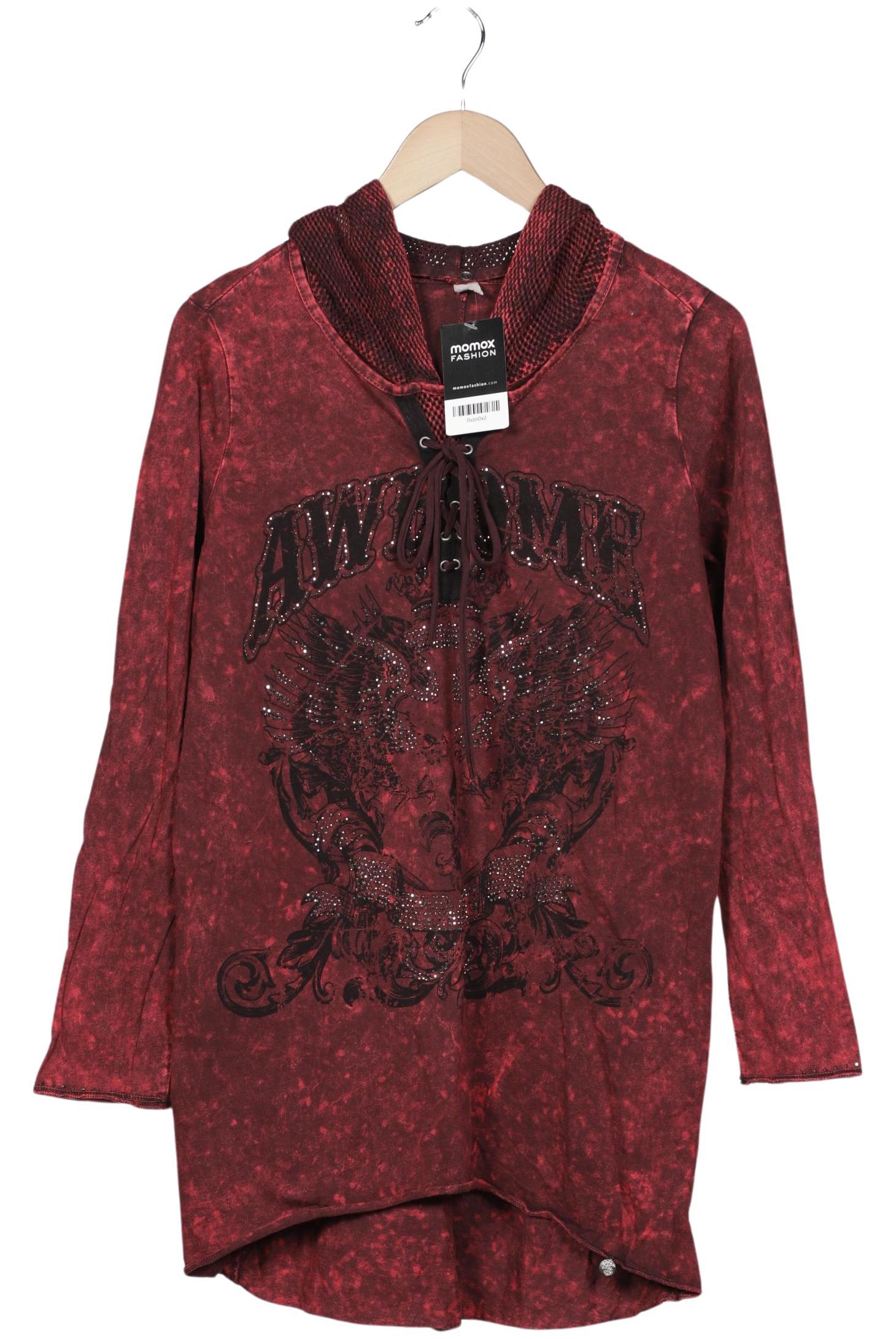 

tredy Damen Langarmshirt, bordeaux, Gr. 40