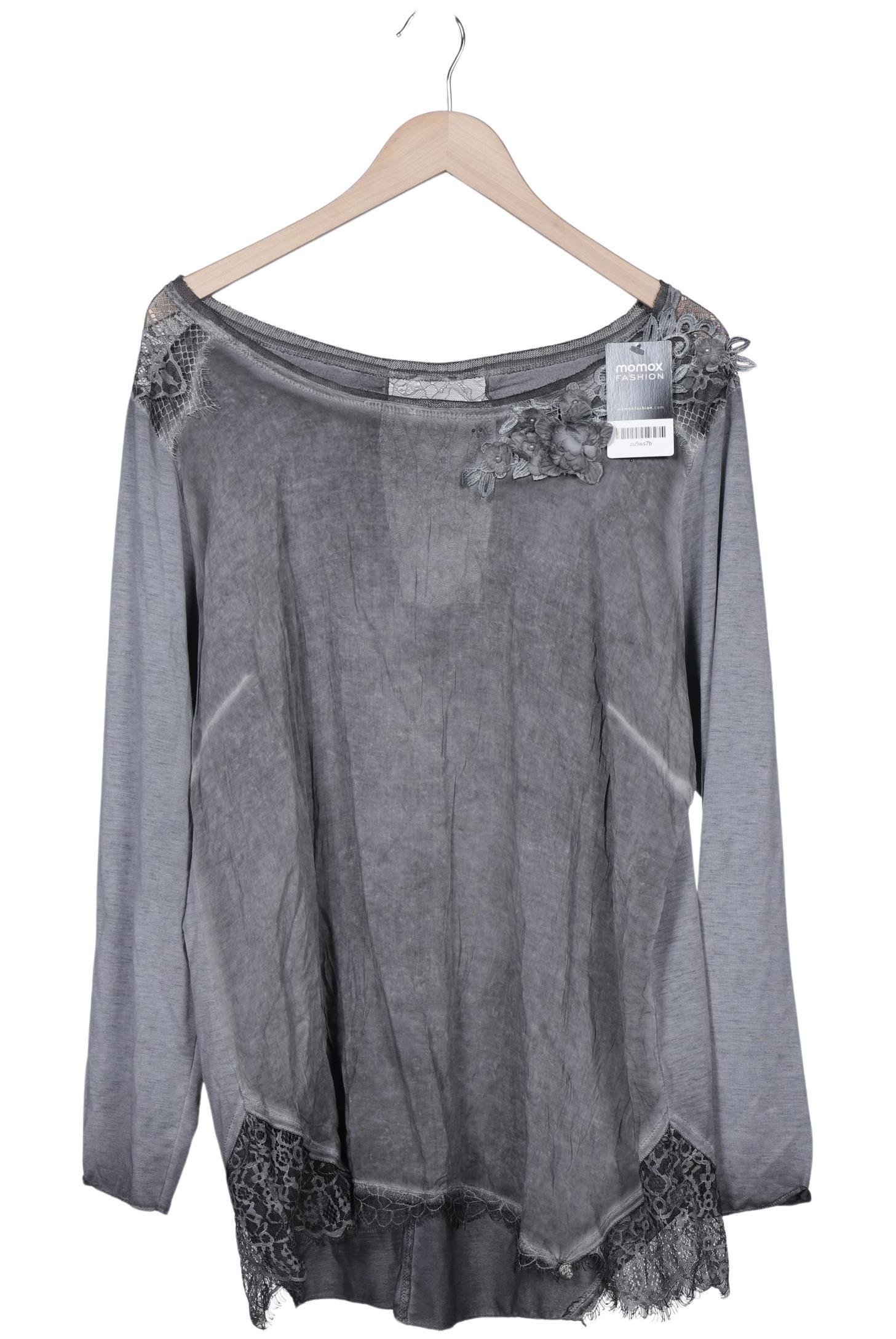 

tredy Damen Langarmshirt, grau, Gr. 46