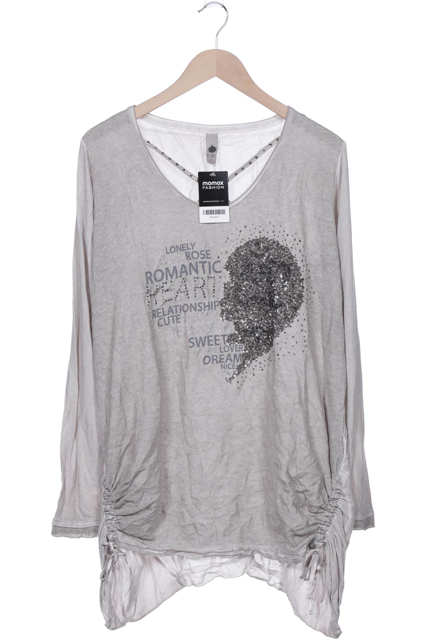 

tredy Damen Langarmshirt, beige, Gr. 46
