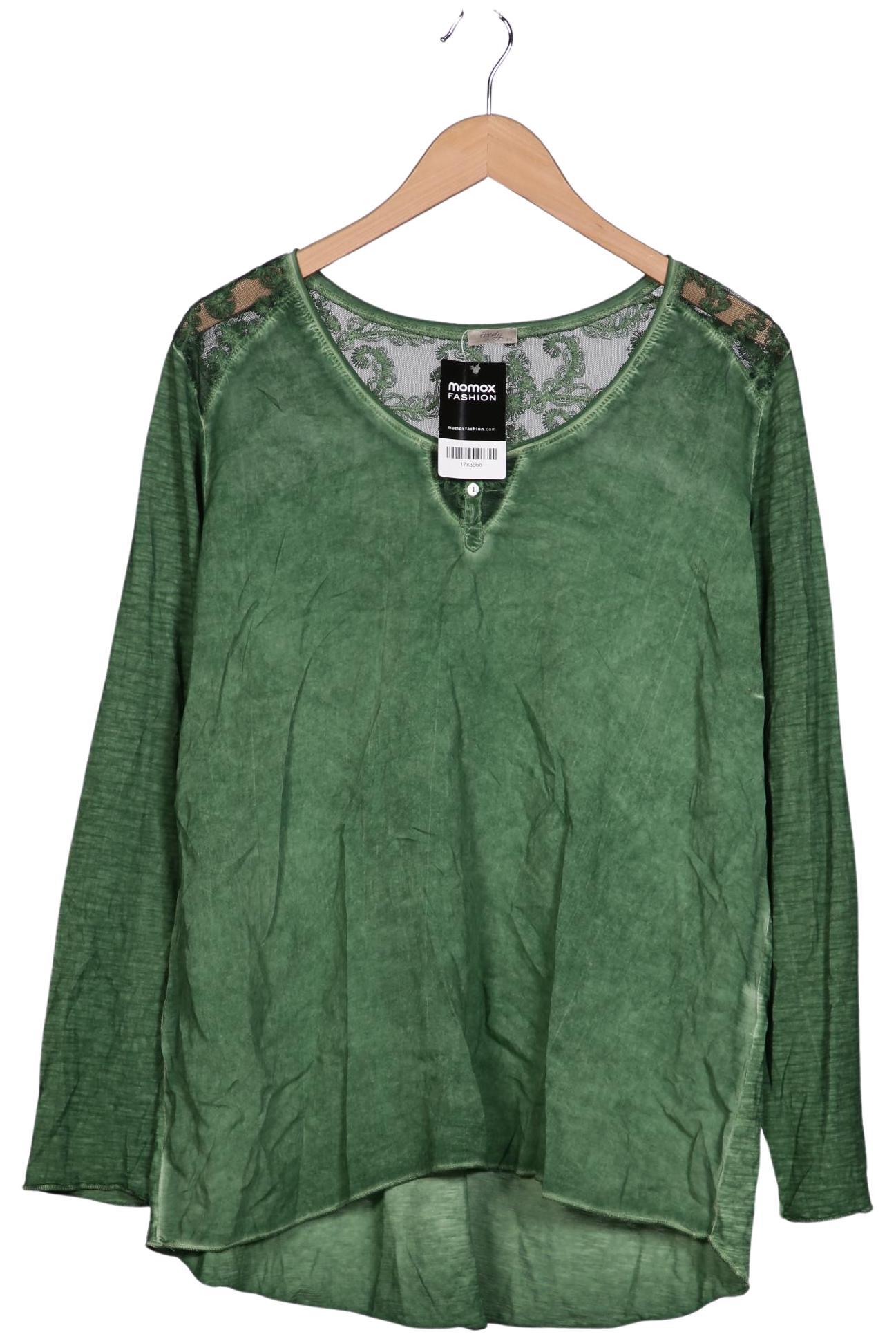 

tredy Damen Langarmshirt, grün, Gr. 44