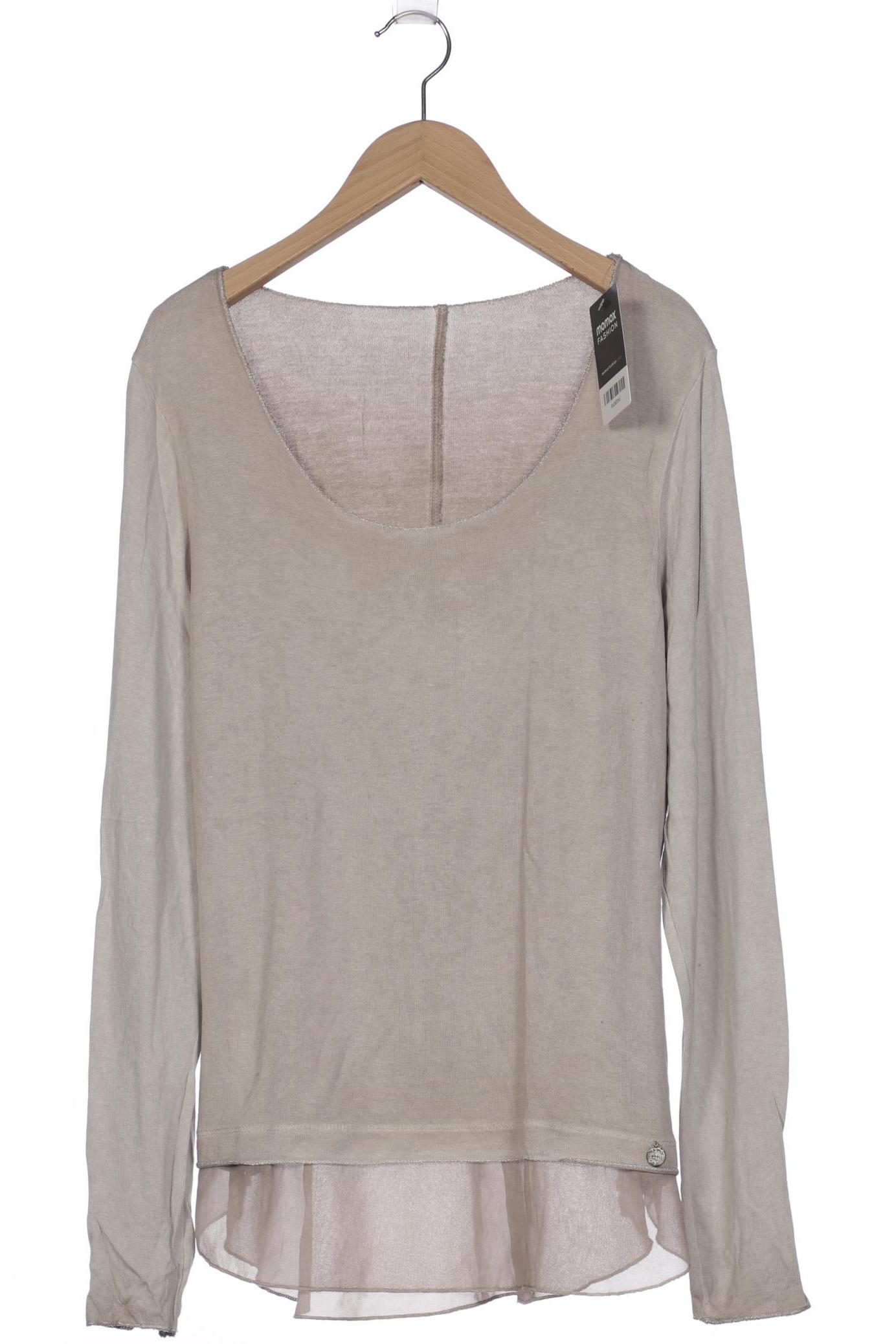 

tredy Damen Langarmshirt, beige, Gr. 38