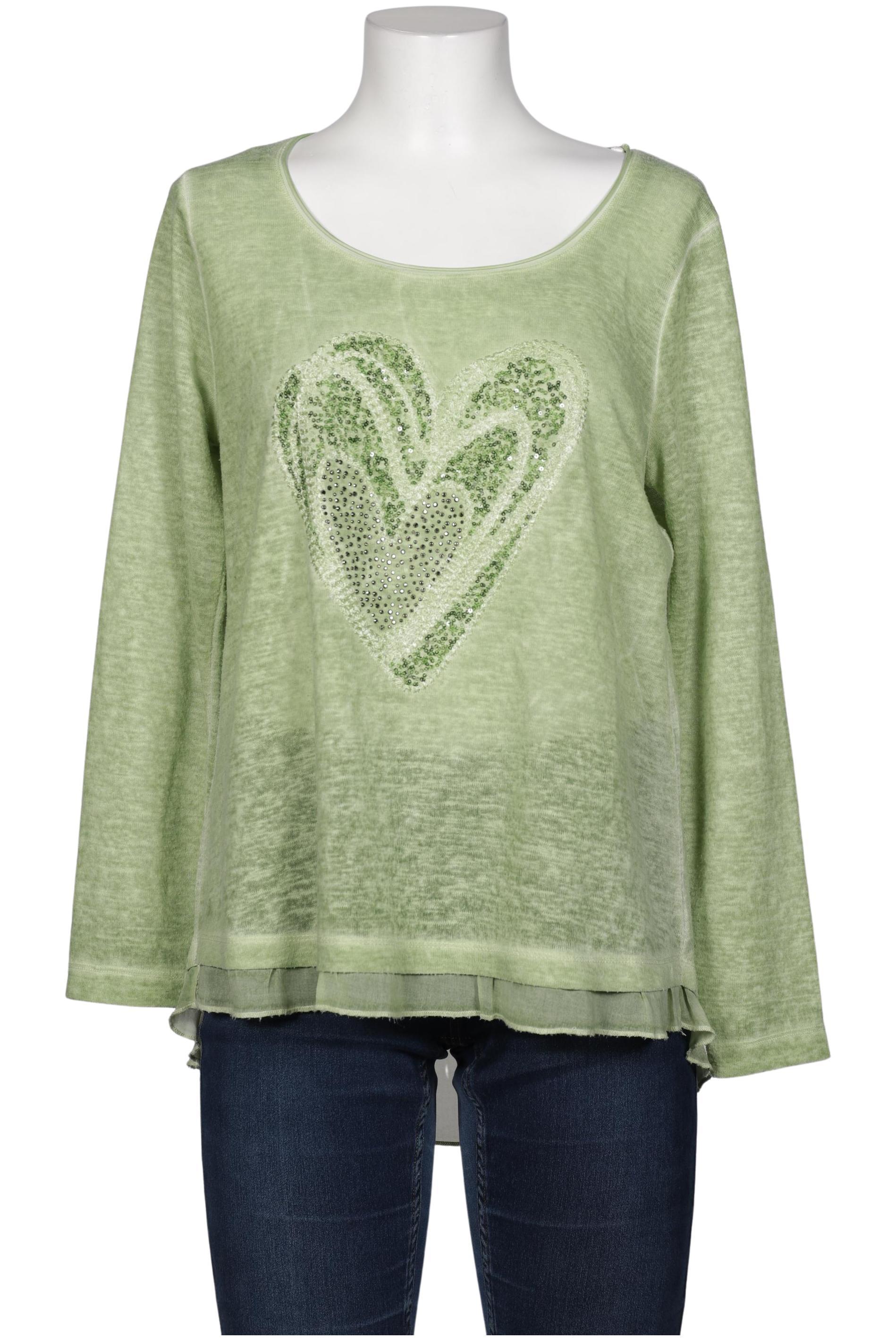

tredy Damen Langarmshirt, grün, Gr. 40