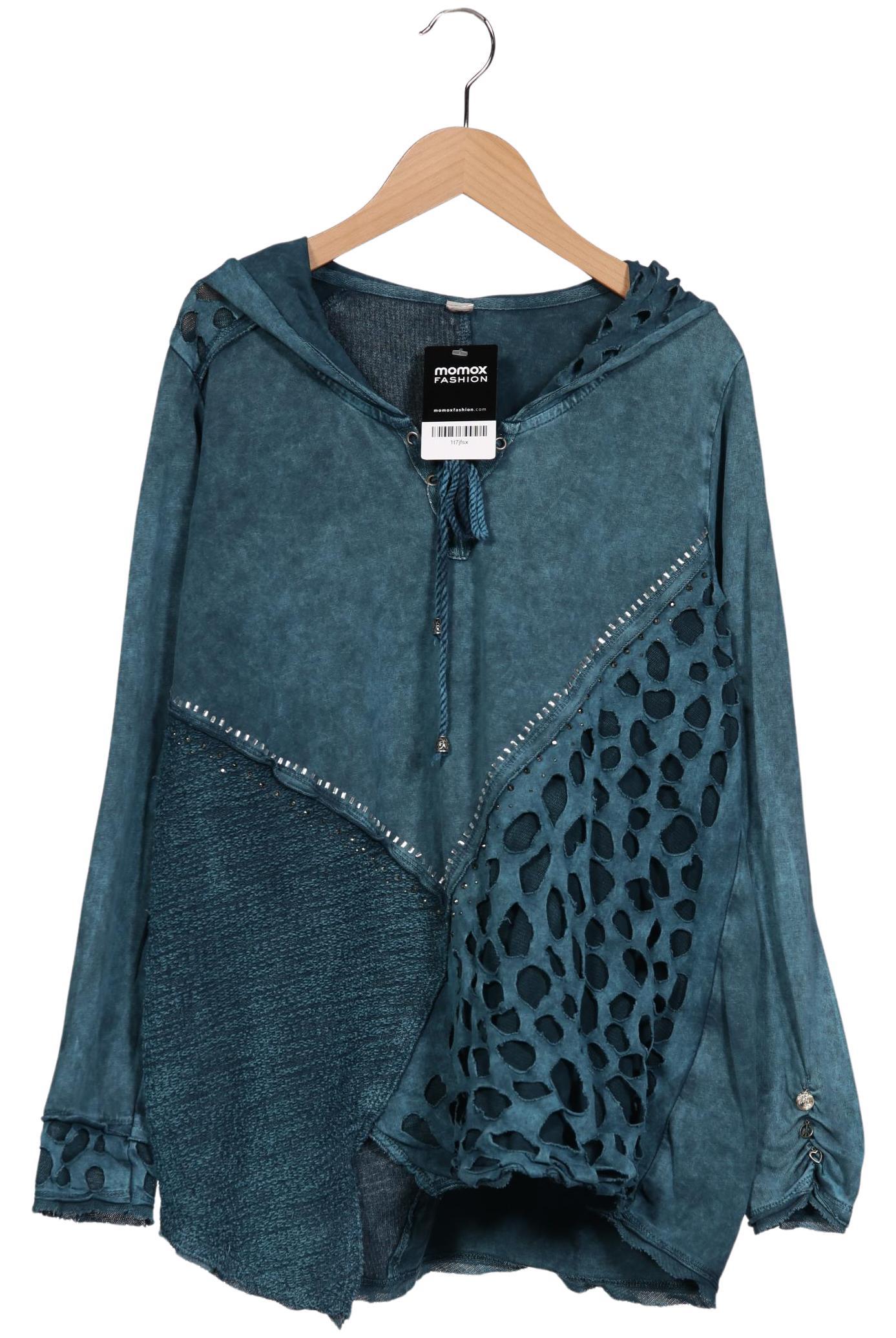 

tredy Damen Langarmshirt, türkis, Gr. 44