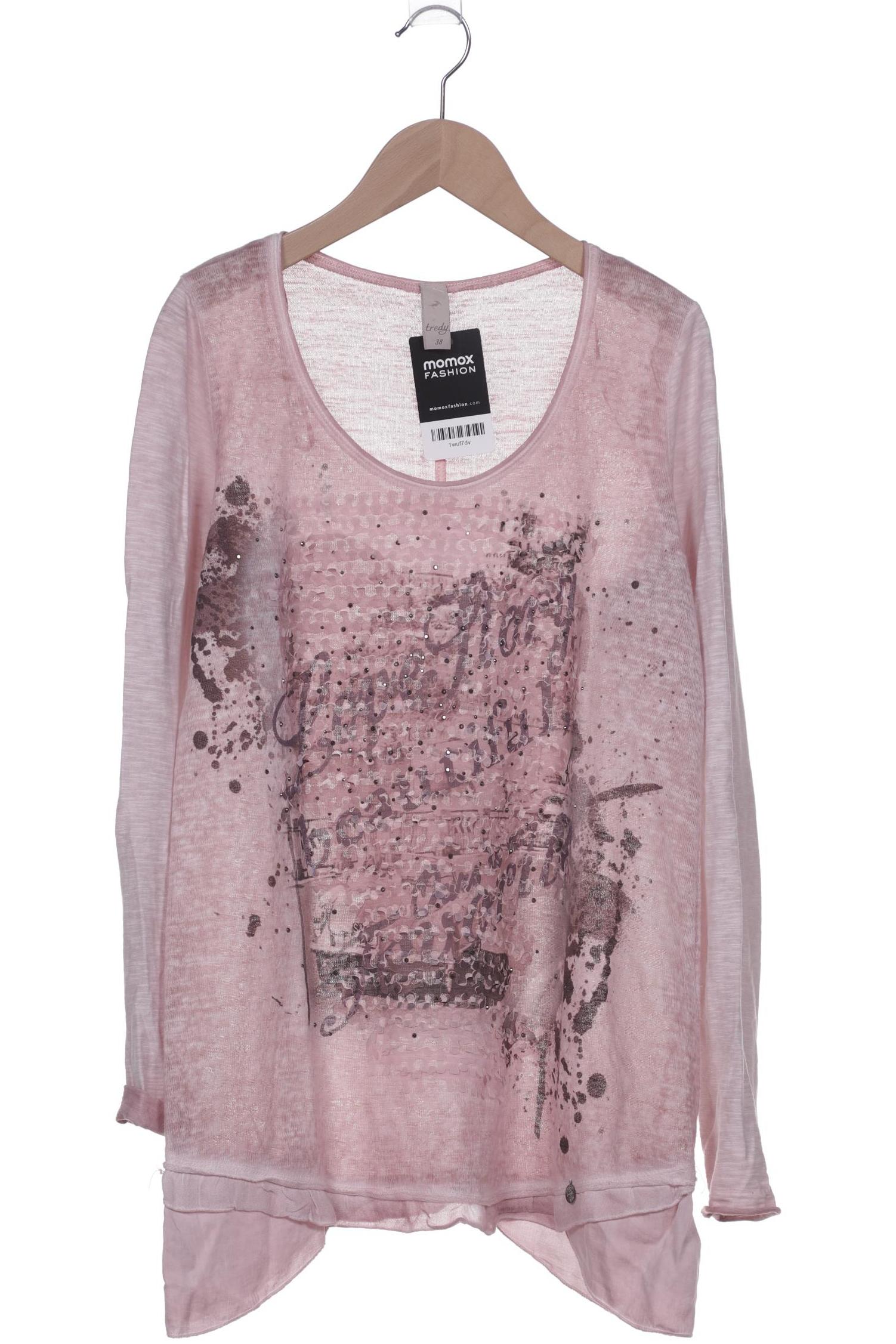 

tredy Damen Langarmshirt, pink, Gr. 38