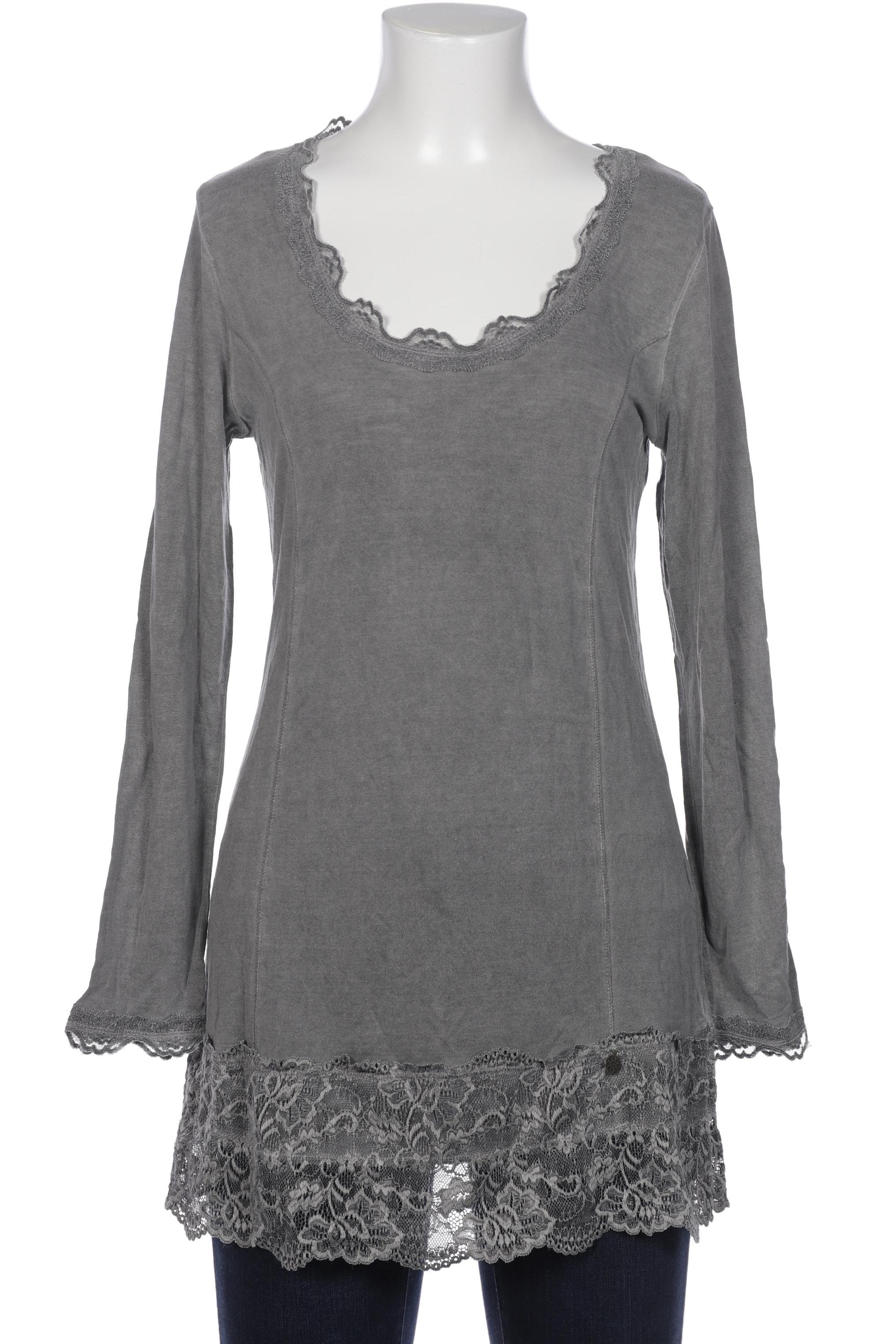 

tredy Damen Langarmshirt, grau, Gr. 40