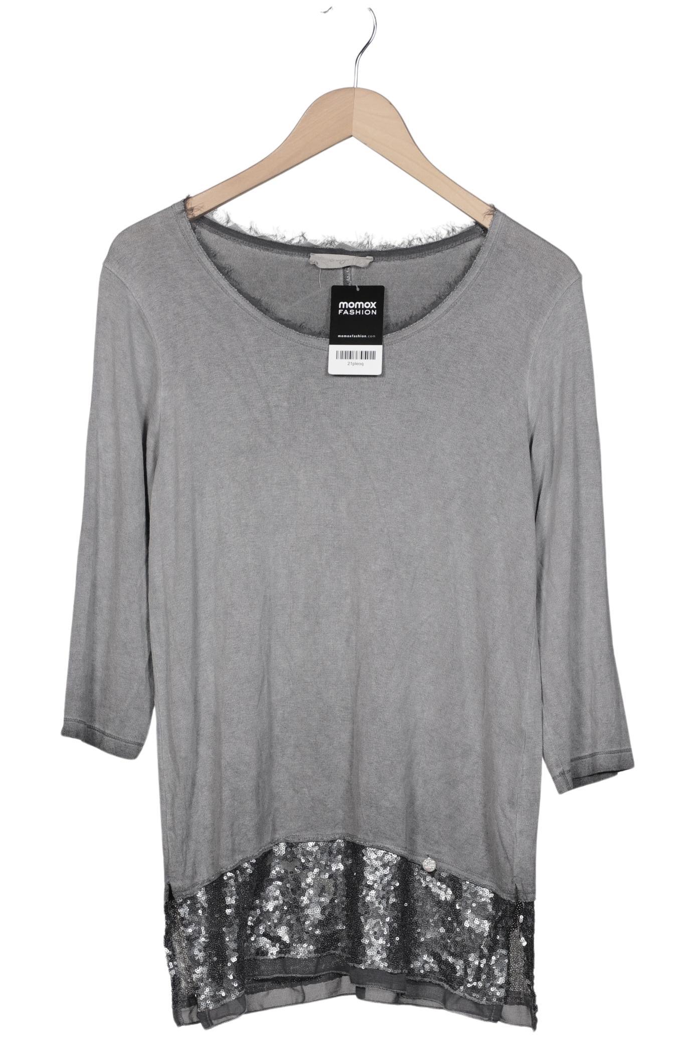 

tredy Damen Langarmshirt, grau, Gr. 38