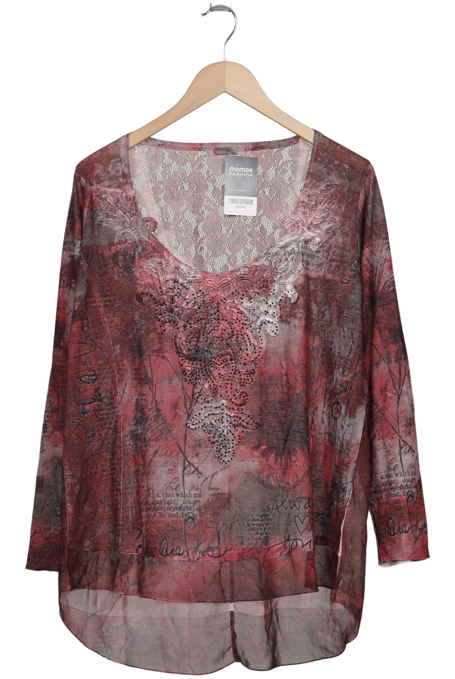 

tredy Damen Langarmshirt, rot, Gr. 46