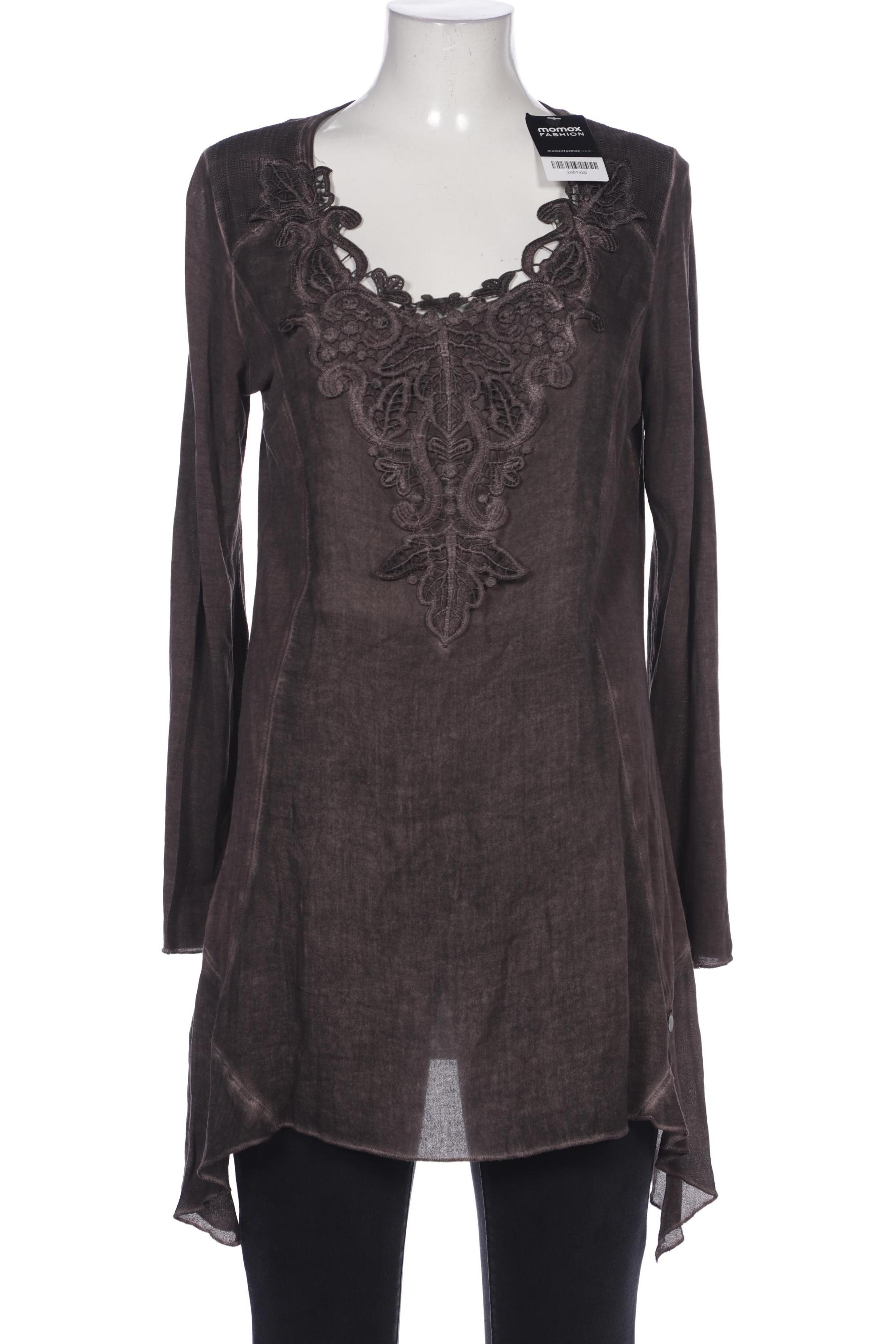 

tredy Damen Langarmshirt, braun, Gr. 42