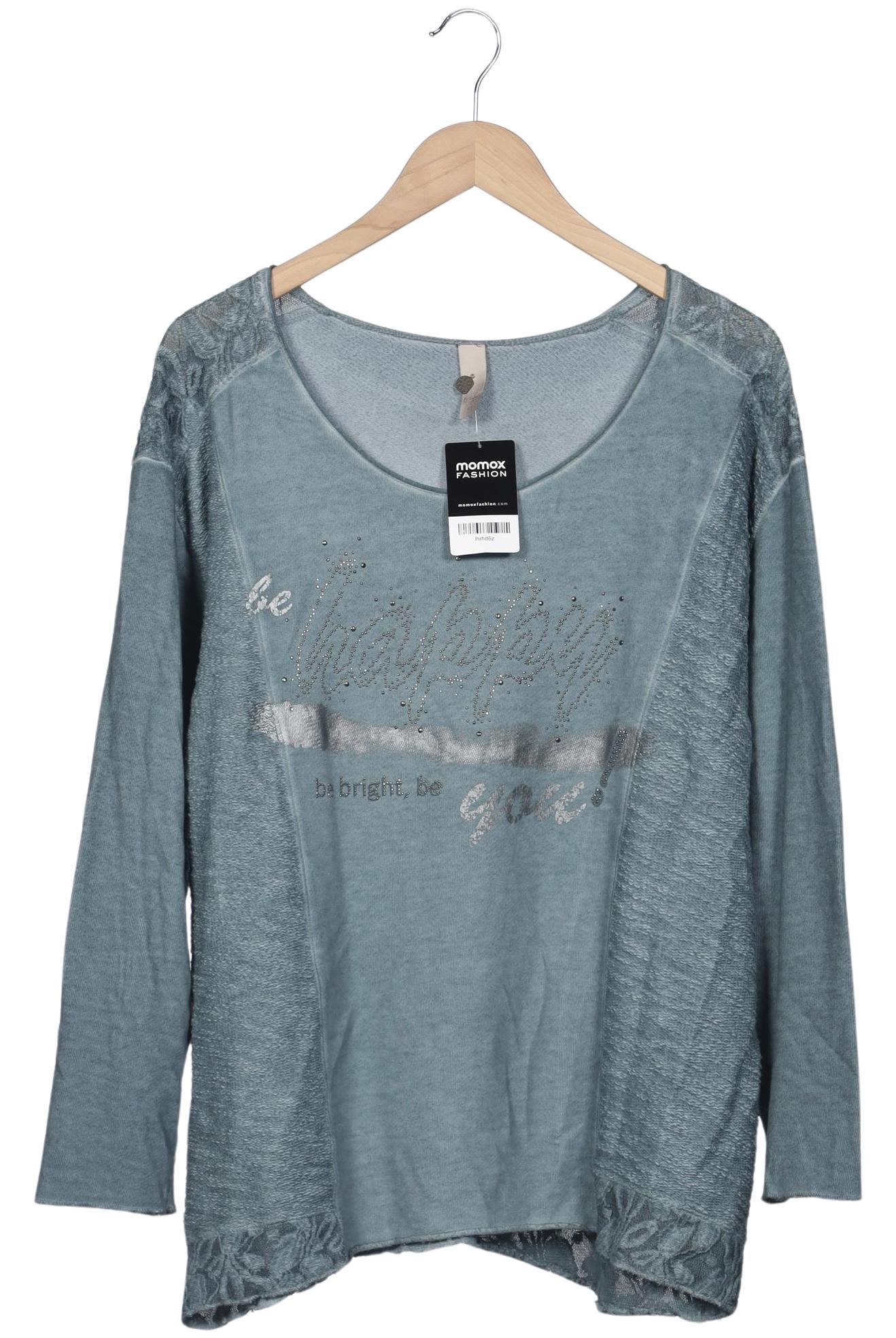 

tredy Damen Langarmshirt, türkis, Gr. 44