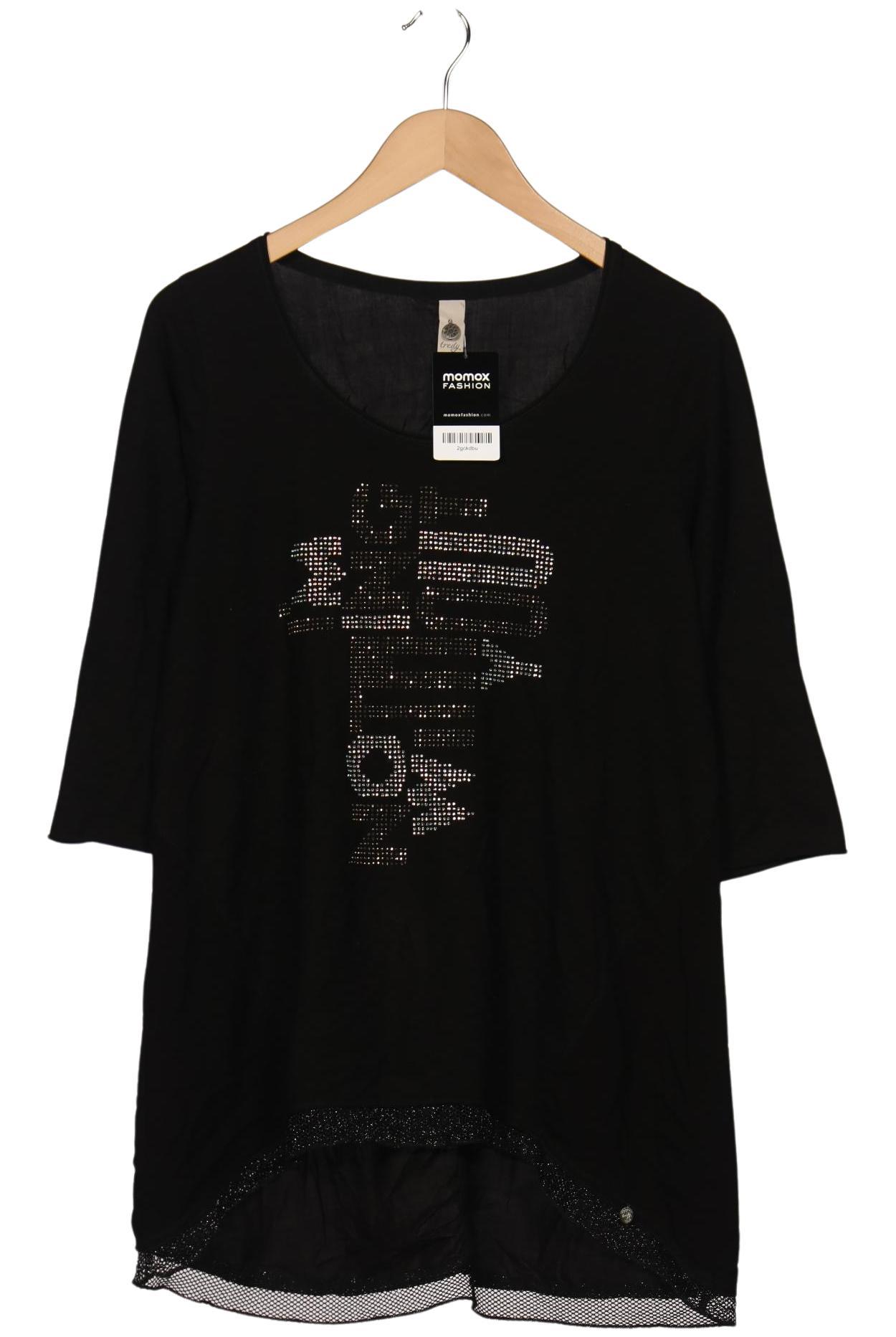

tredy Damen Langarmshirt, schwarz, Gr. 38