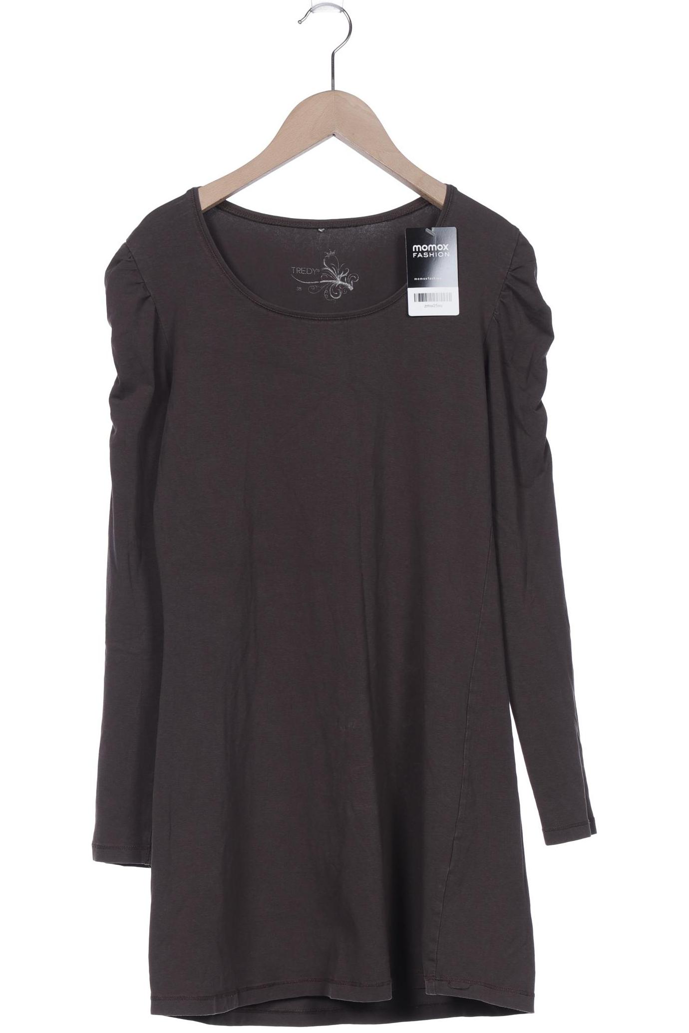 

tredy Damen Langarmshirt, braun, Gr. 38