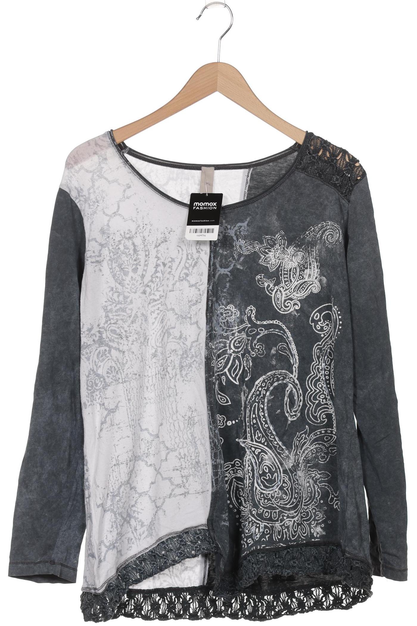 

tredy Damen Langarmshirt, grau, Gr. 46