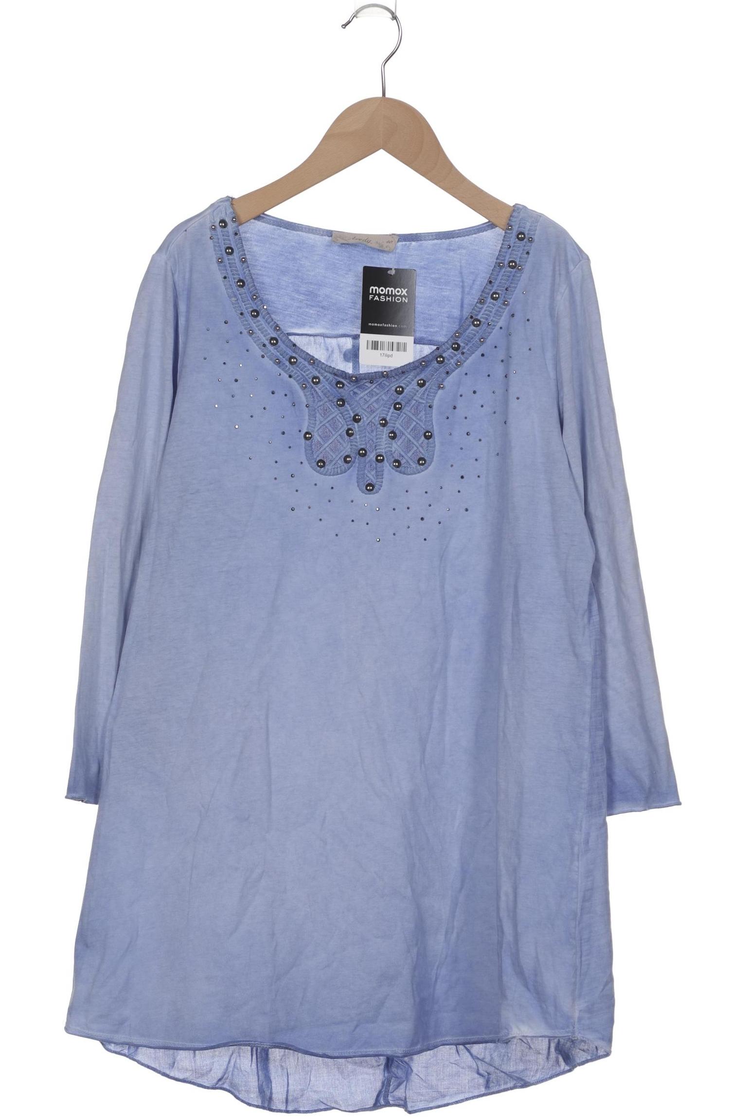 

tredy Damen Langarmshirt, blau, Gr. 40