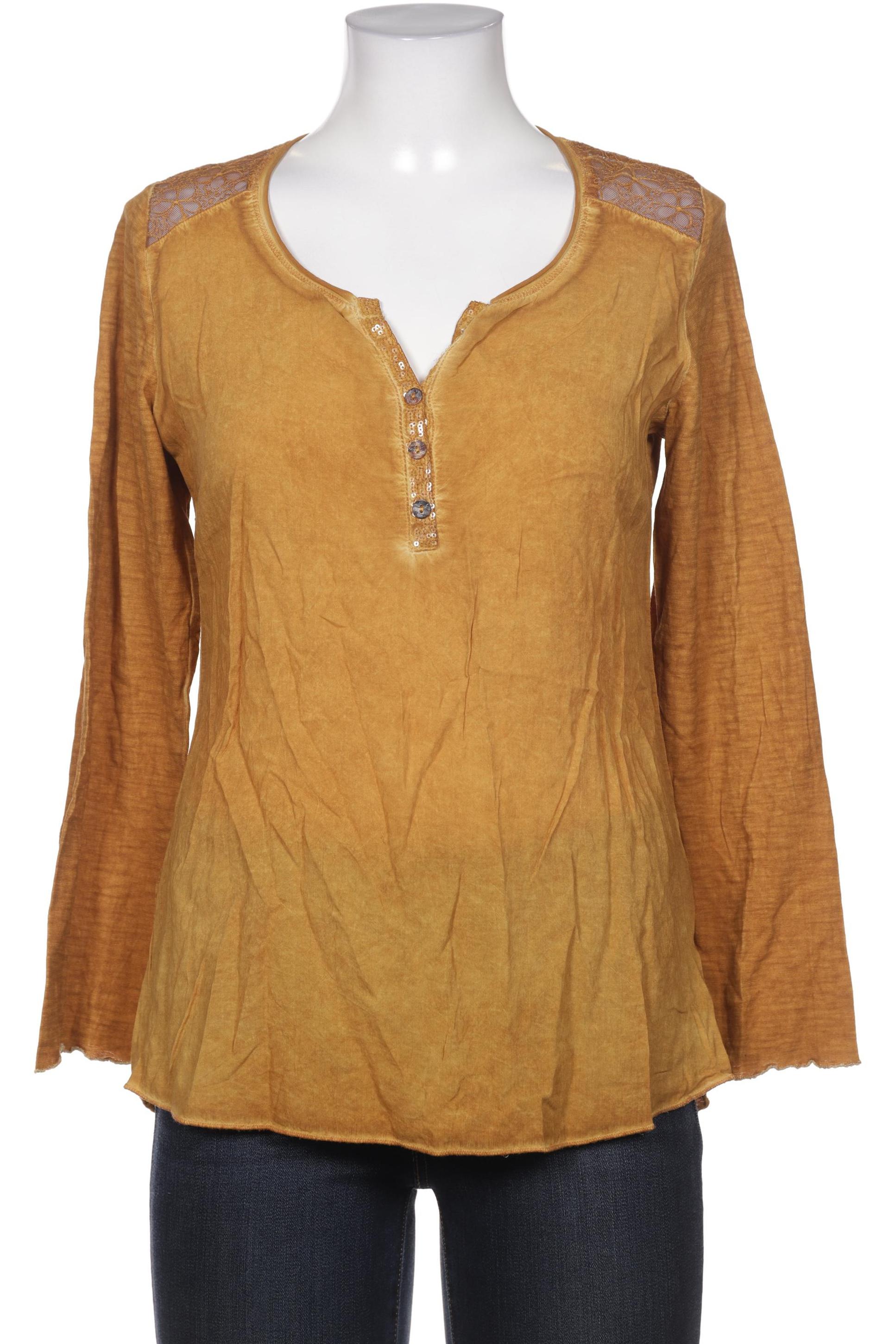 

tredy Damen Langarmshirt, orange, Gr. 36