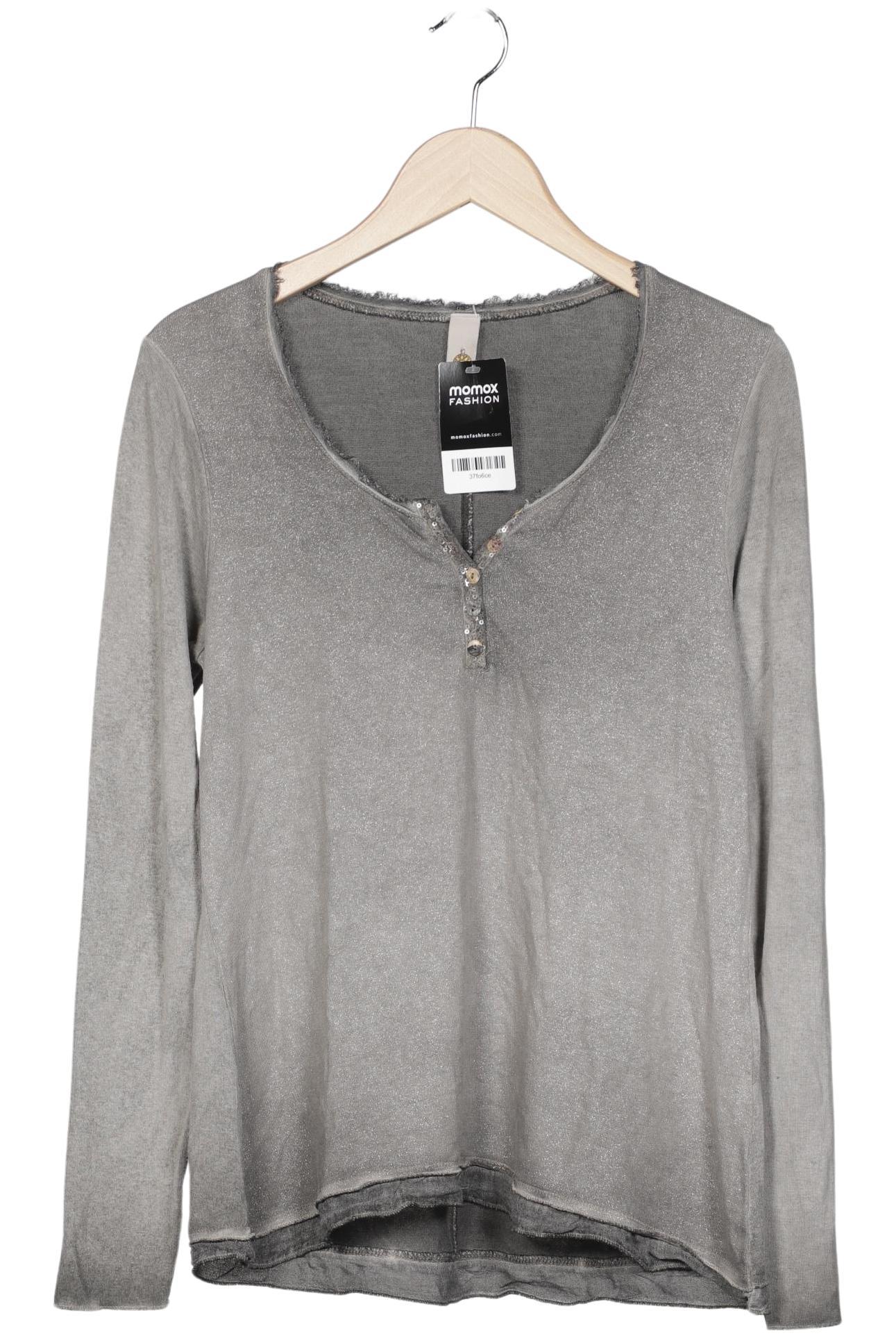 

tredy Damen Langarmshirt, grau, Gr. 38