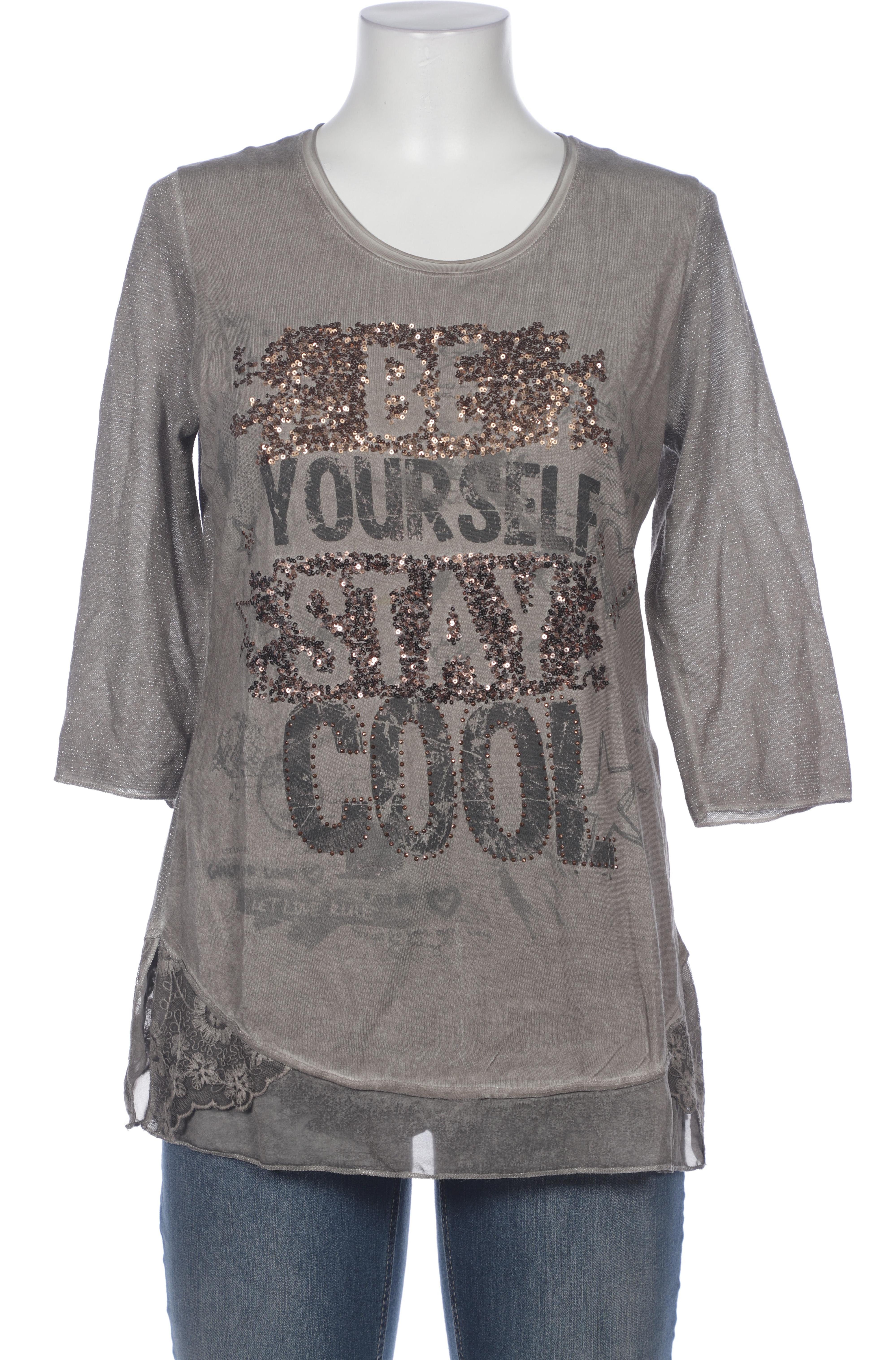 

tredy Damen Langarmshirt, beige, Gr. 38