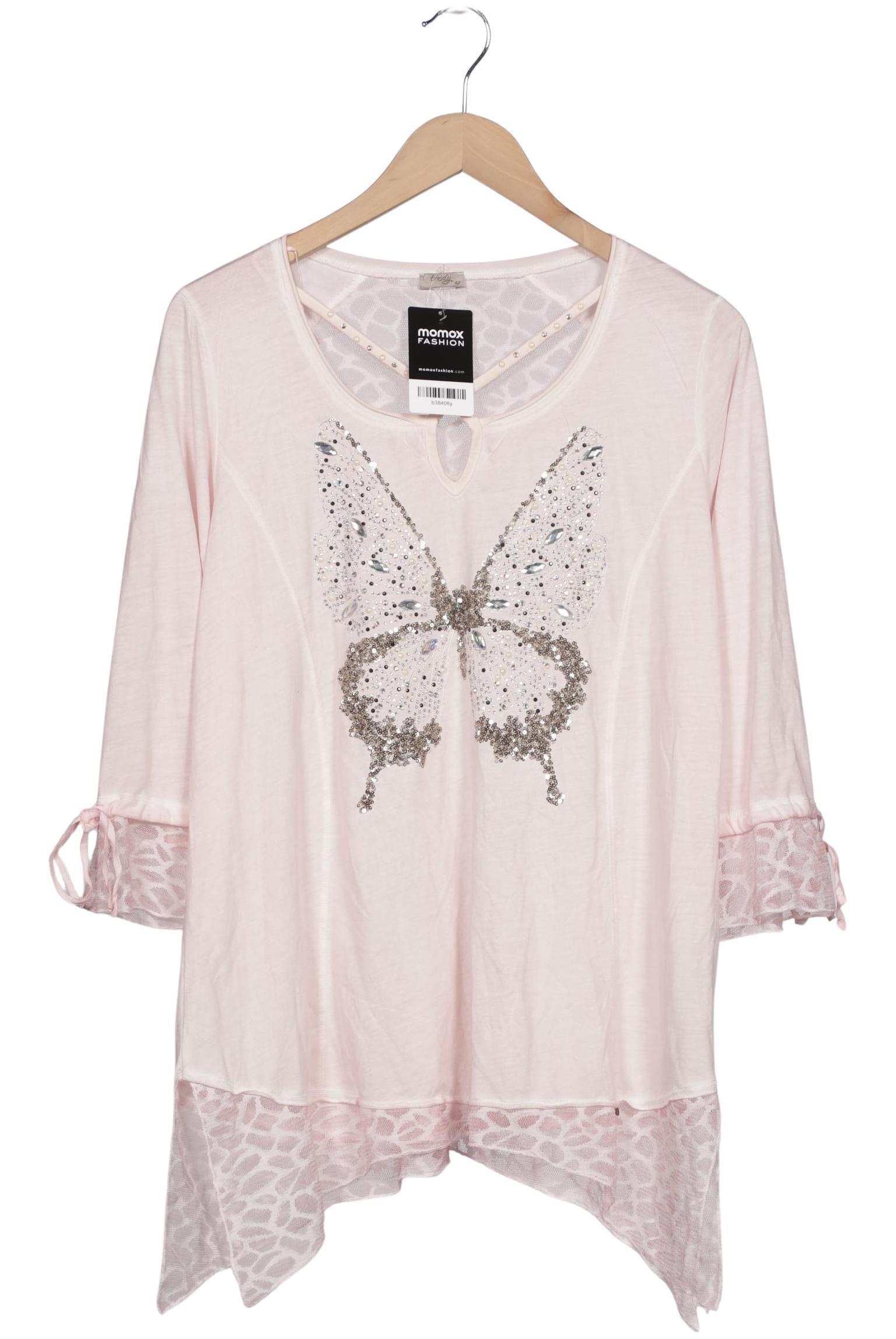 

tredy Damen Langarmshirt, pink, Gr. 42