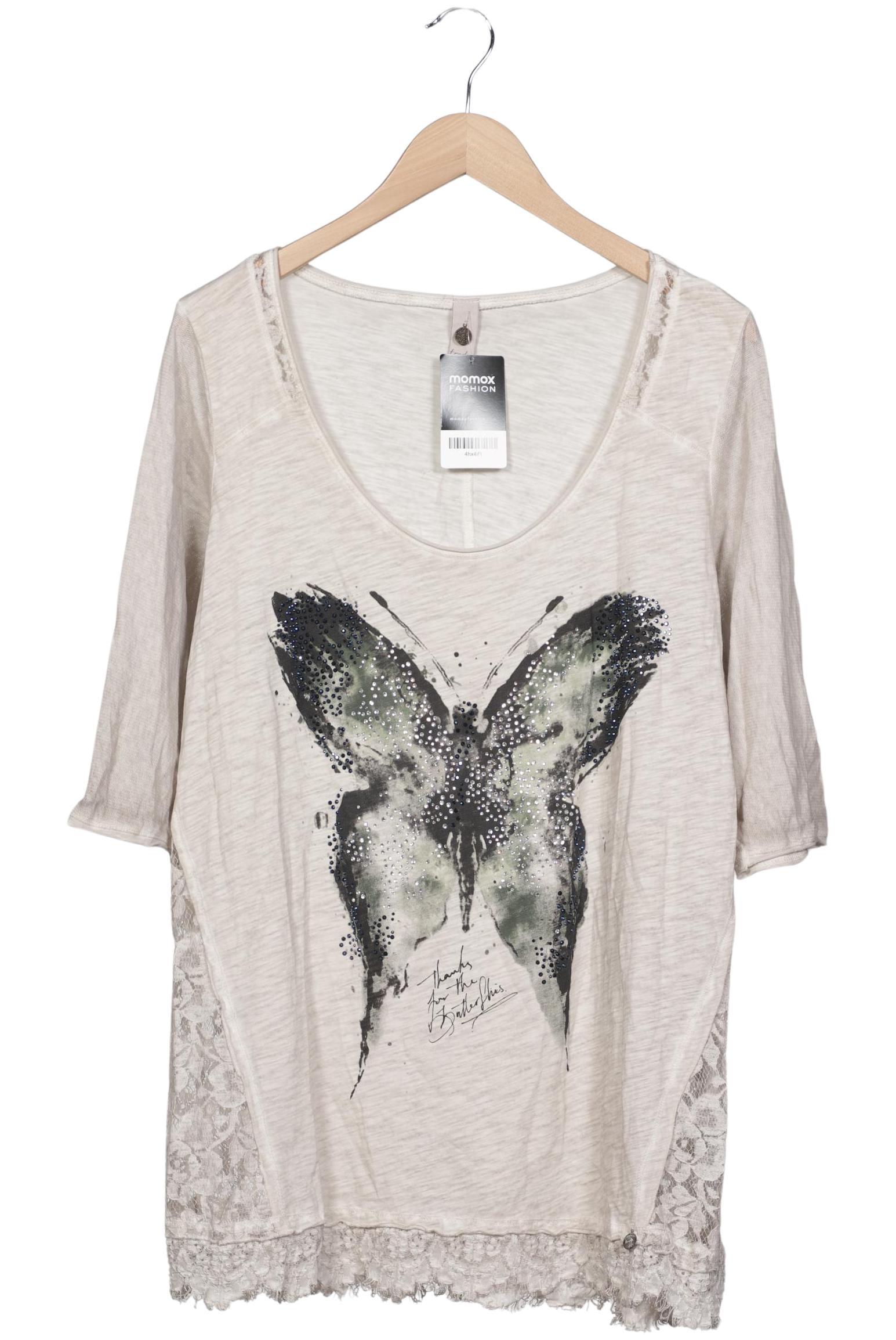 

tredy Damen Langarmshirt, beige, Gr. 48