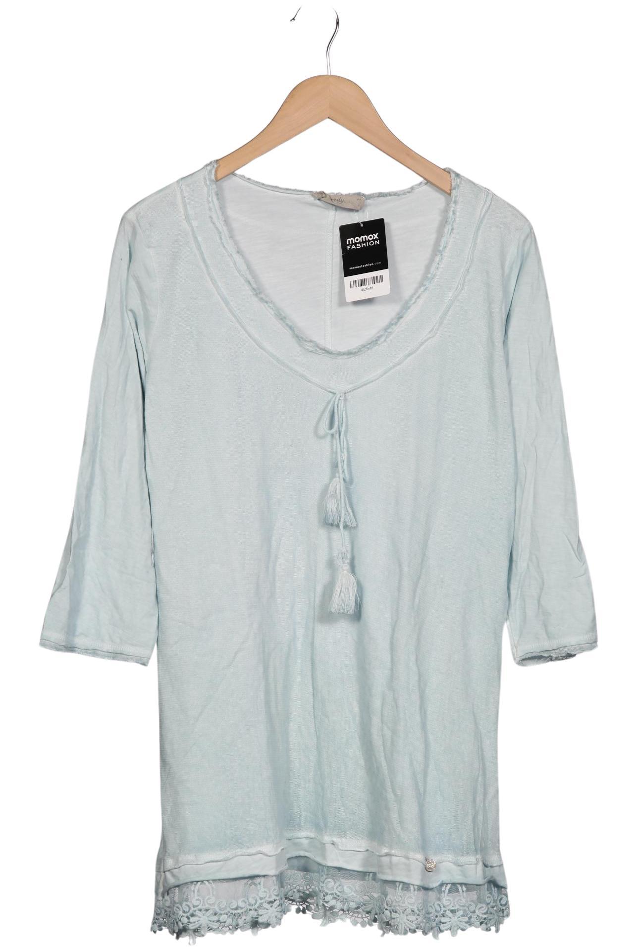 

tredy Damen Langarmshirt, hellblau, Gr. 42