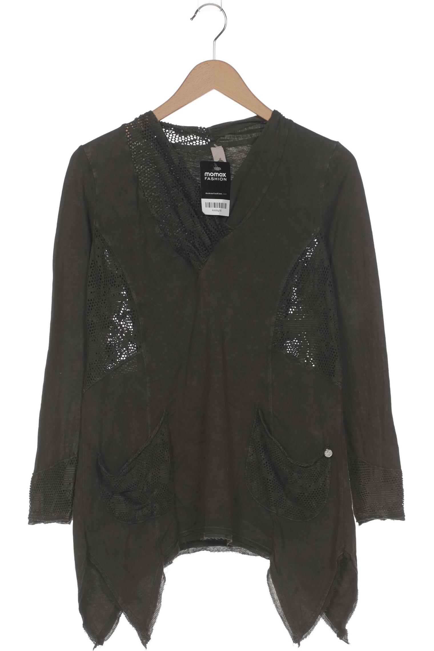 

tredy Damen Langarmshirt, grün, Gr. 38