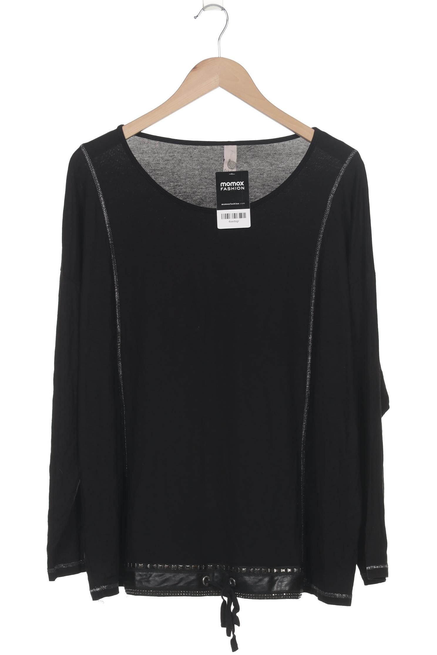 

tredy Damen Langarmshirt, schwarz, Gr. 46