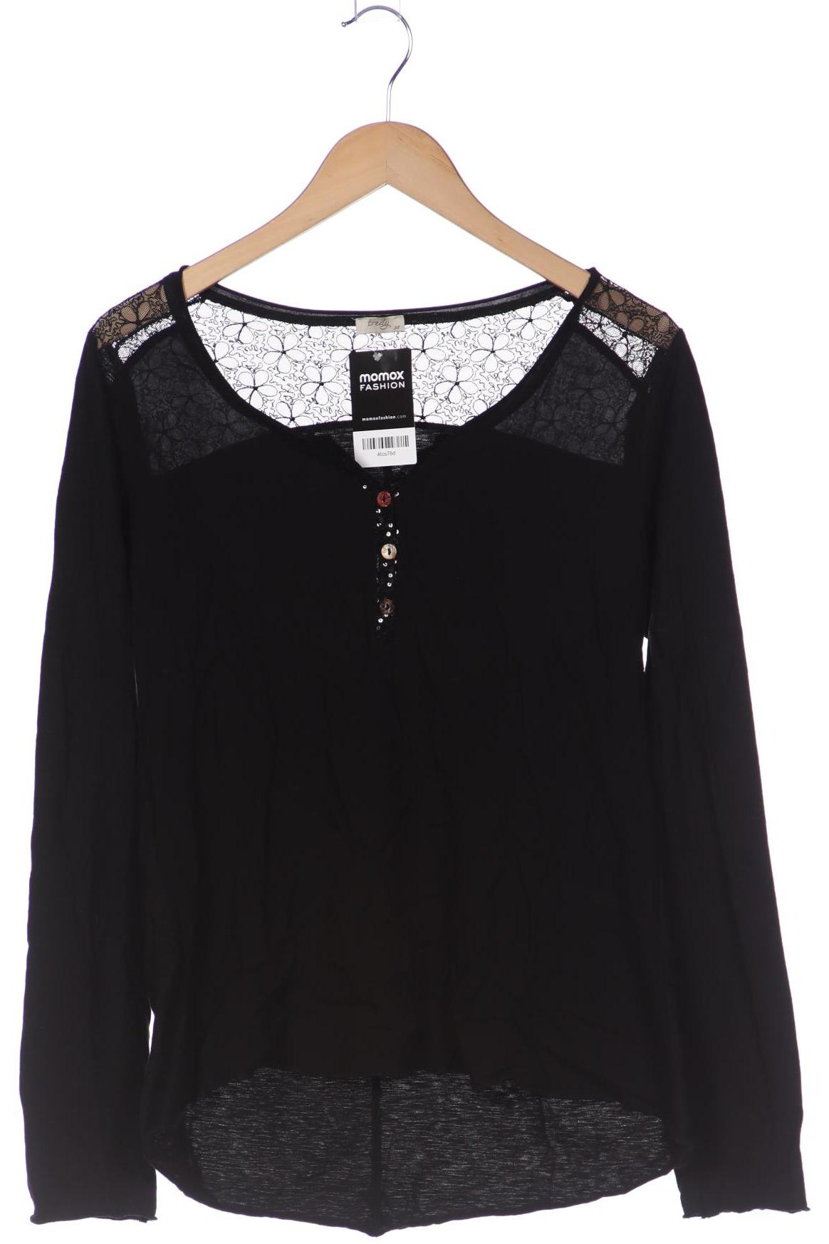 

tredy Damen Langarmshirt, schwarz