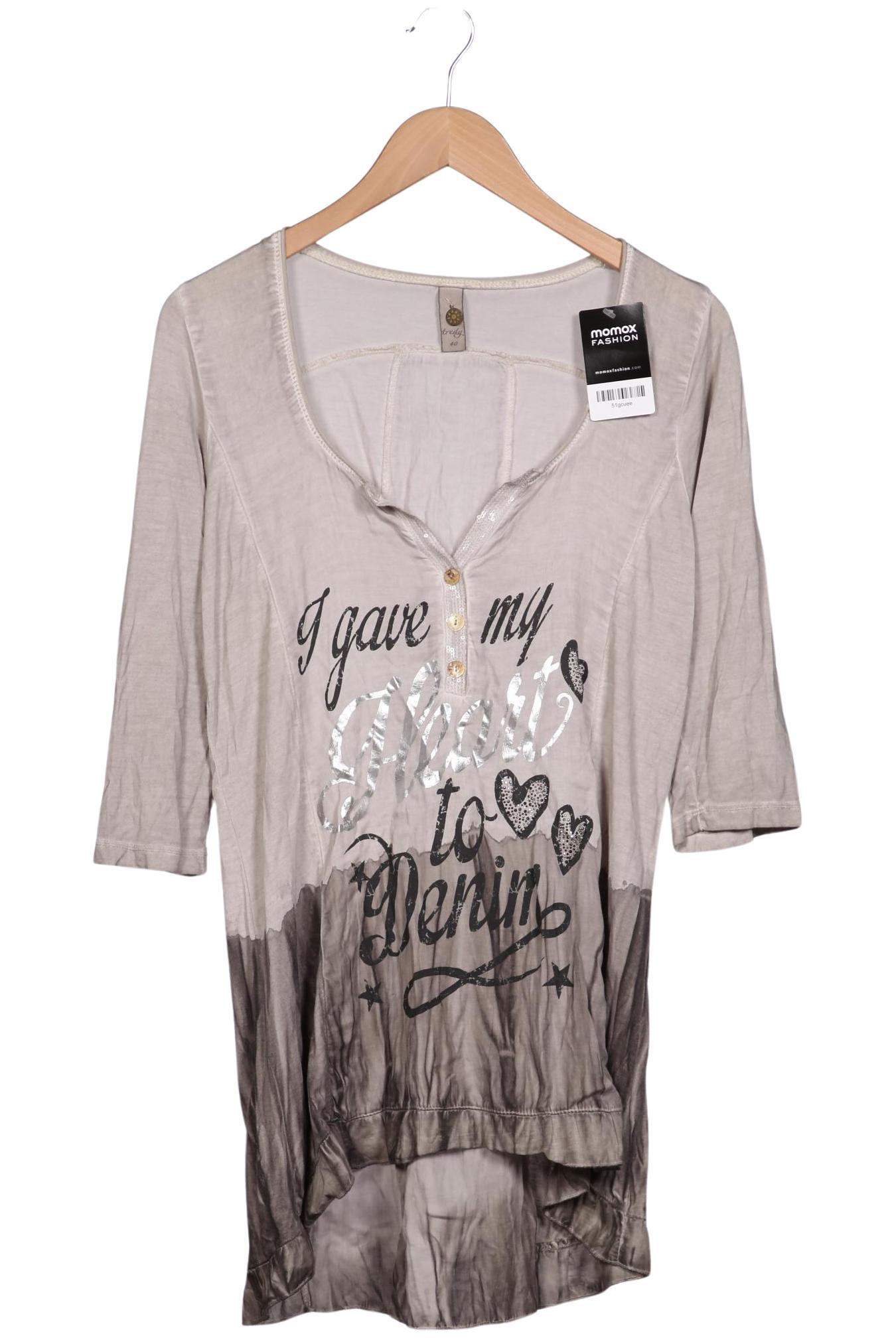 

tredy Damen Langarmshirt, mehrfarbig, Gr. 40