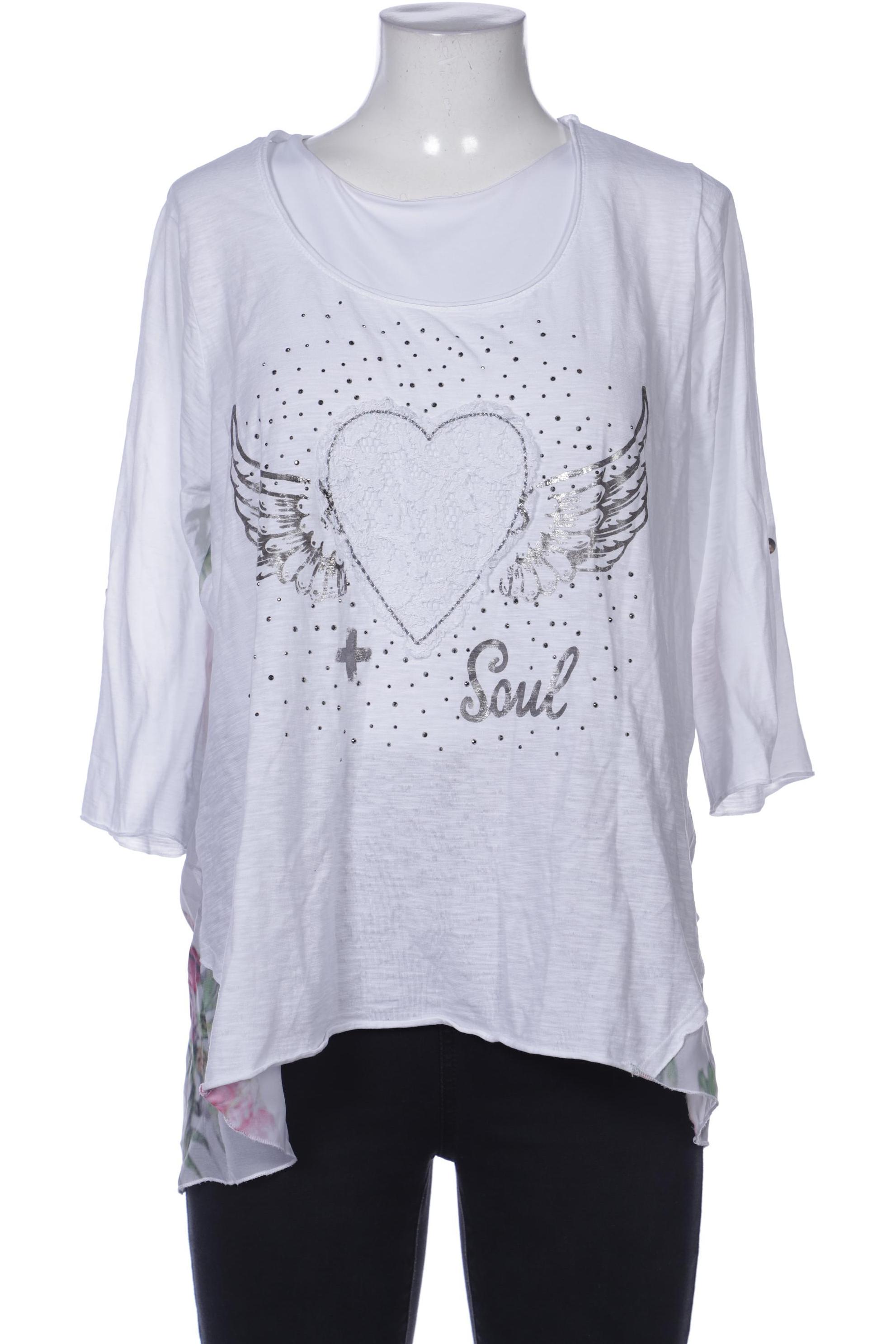 

tredy Damen Langarmshirt, weiß, Gr. 42