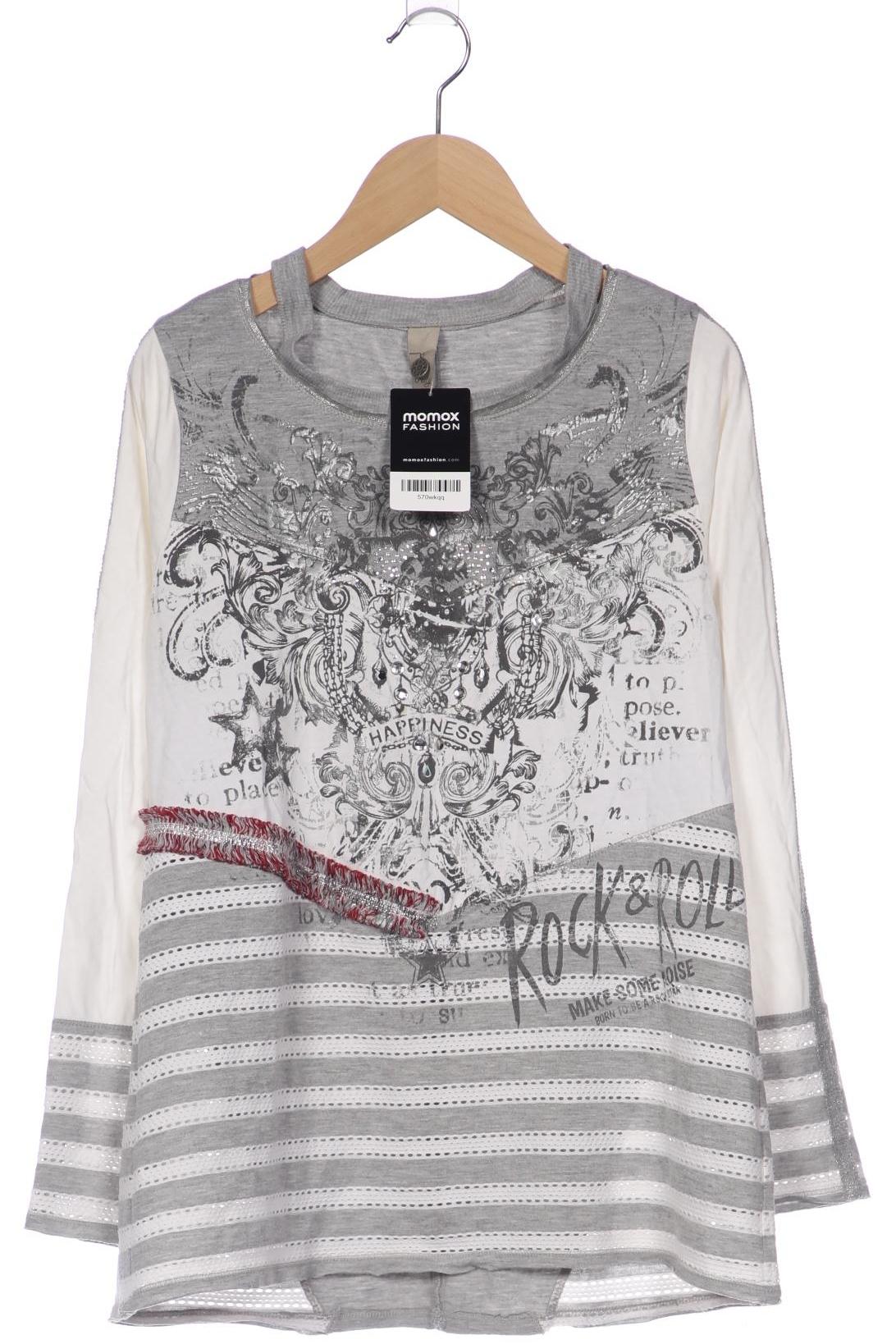 

tredy Damen Langarmshirt, grau, Gr. 36