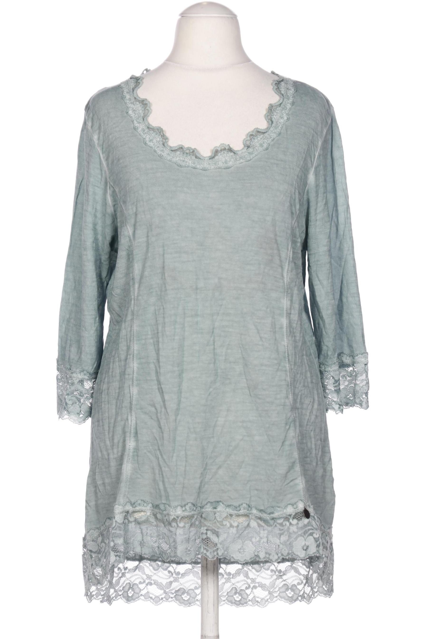 

tredy Damen Langarmshirt, türkis, Gr. 38