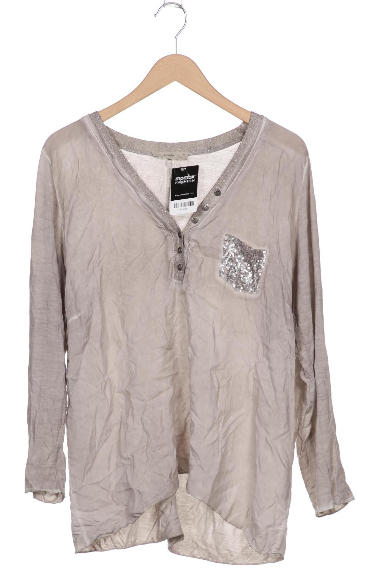 

tredy Damen Langarmshirt, grau