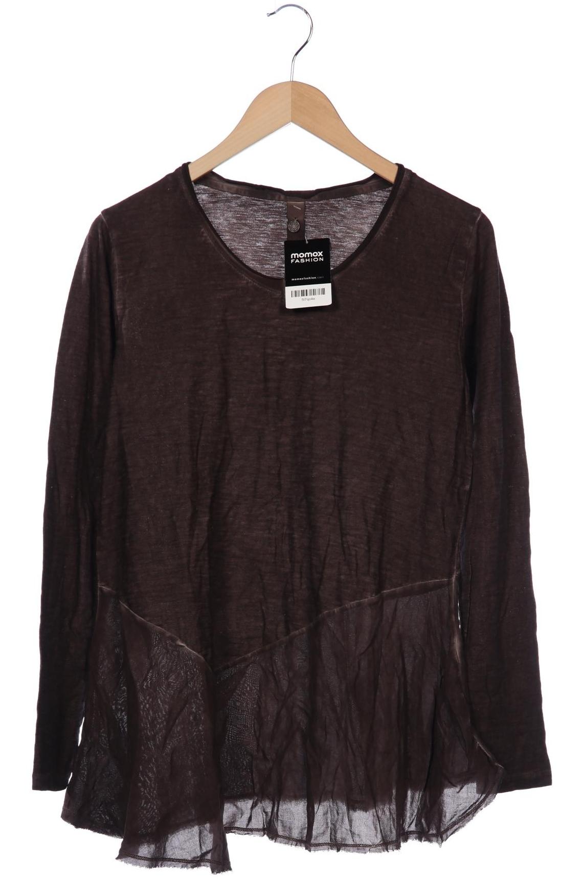 

tredy Damen Langarmshirt, braun, Gr. 40
