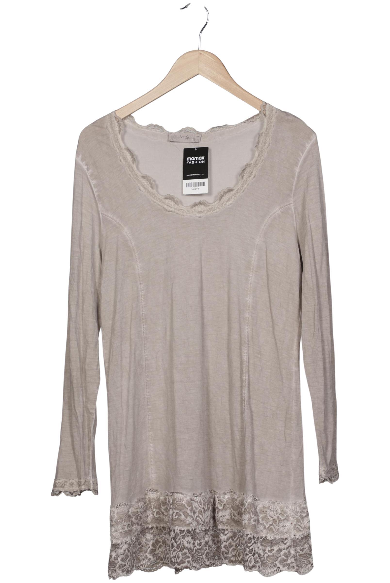 

tredy Damen Langarmshirt, beige, Gr. 46