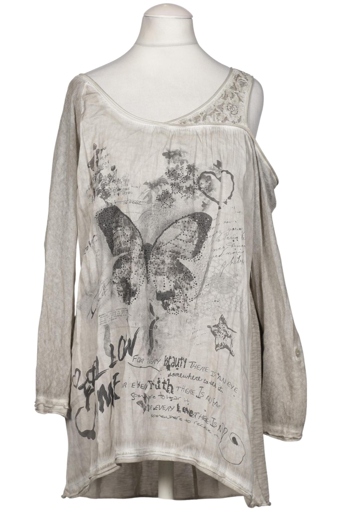 

tredy Damen Langarmshirt, beige, Gr. 38