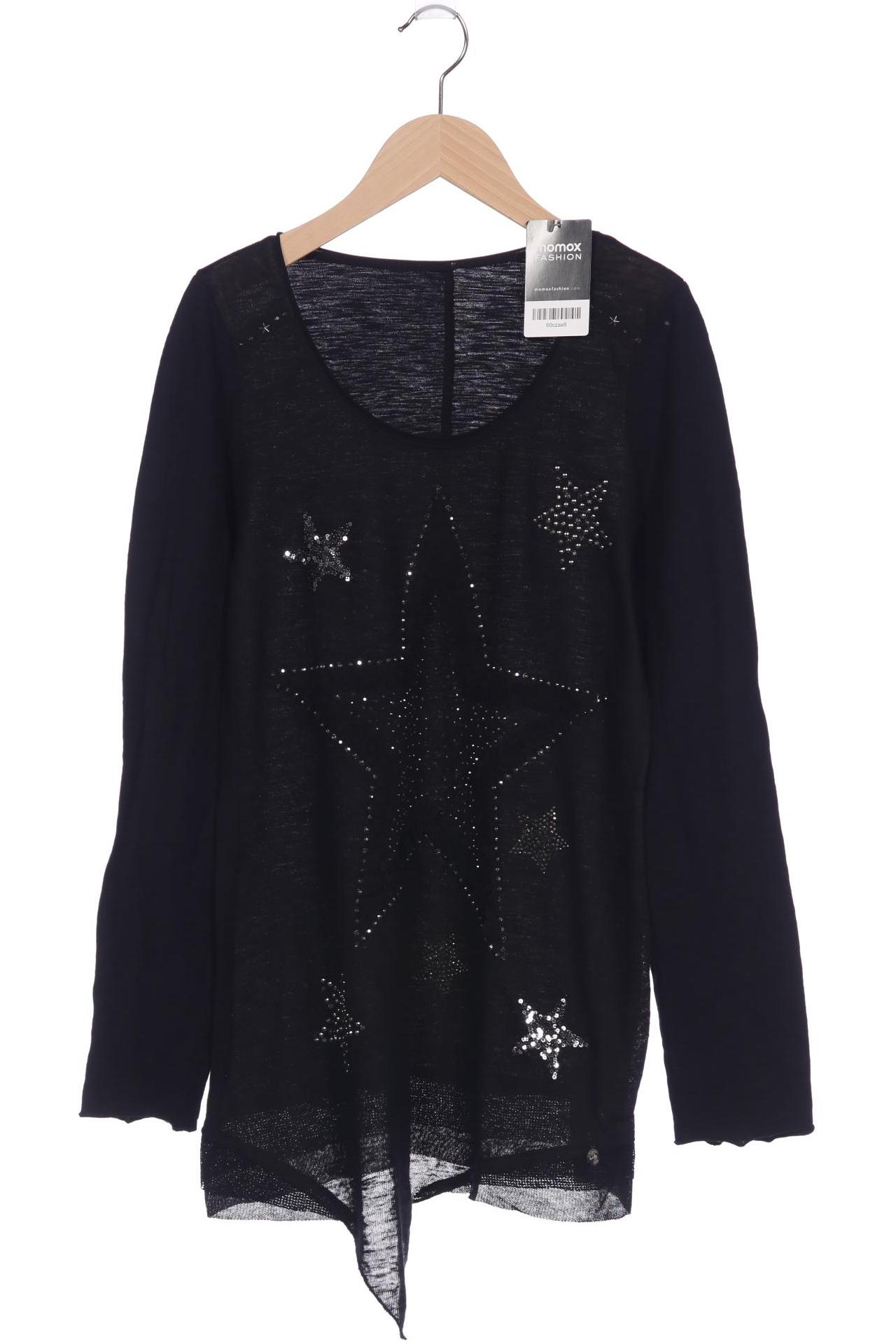 

tredy Damen Langarmshirt, schwarz, Gr. 38